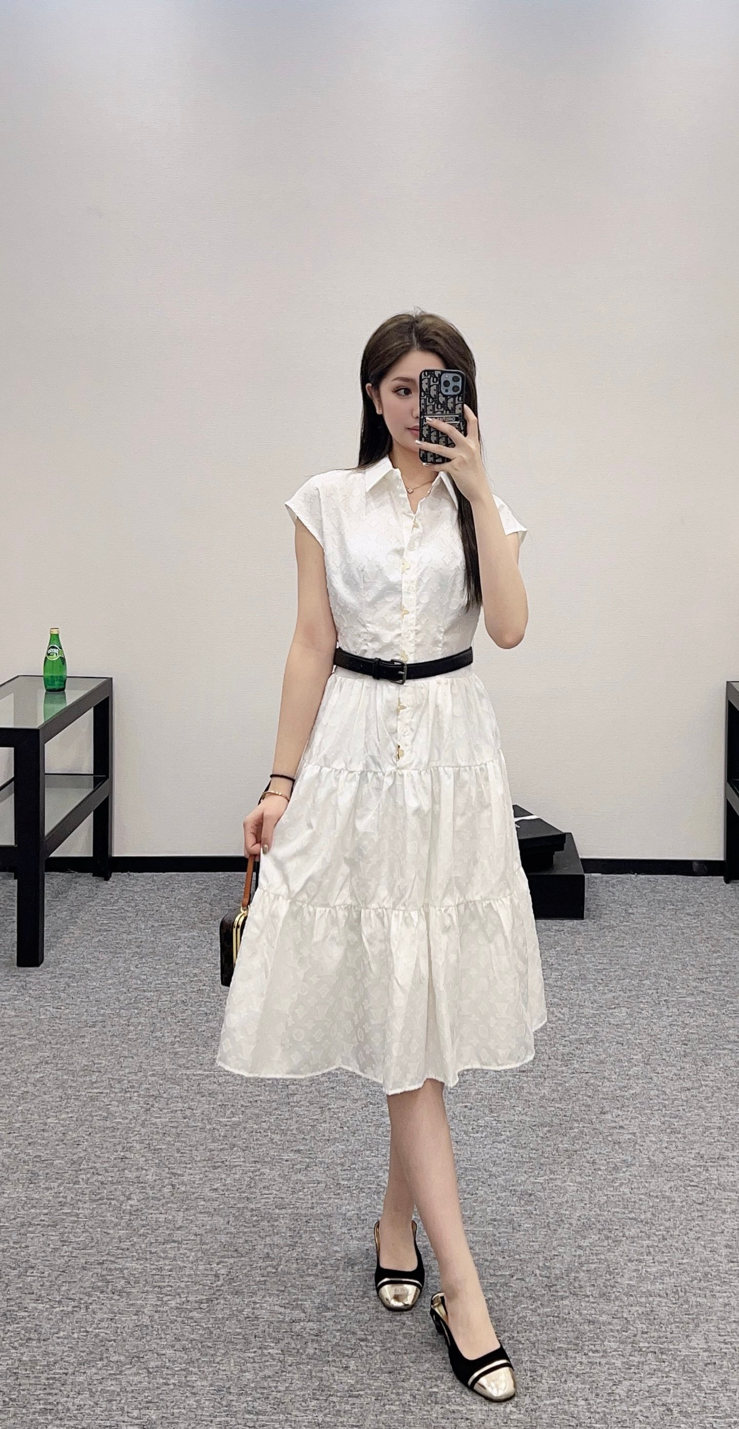 L 2025 new products Belt dress