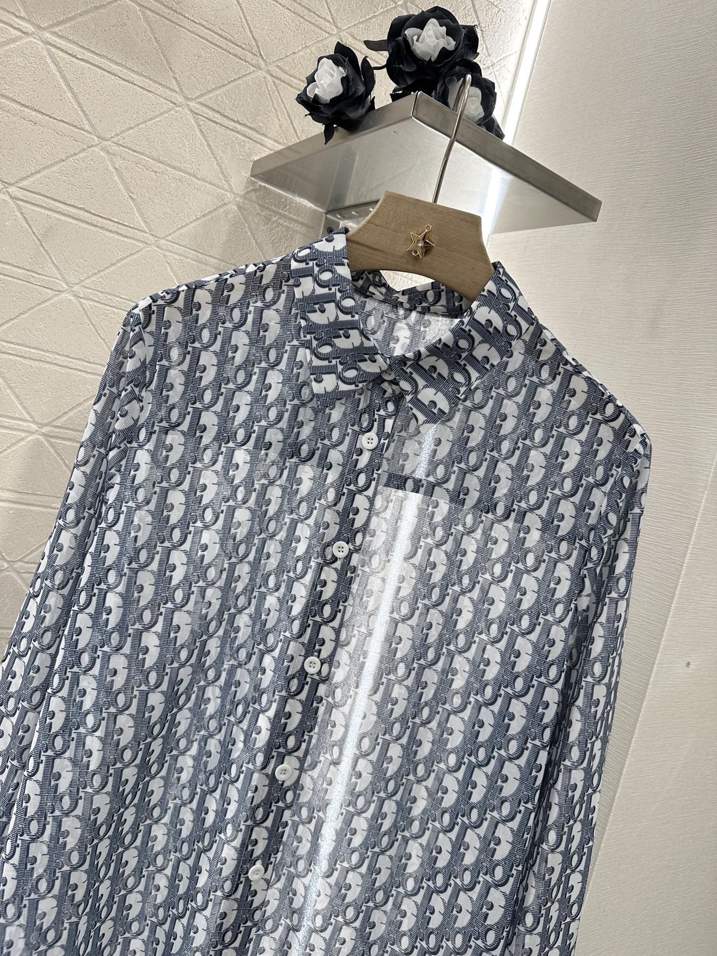 D*♥2025 new product Printed shirt and trousers set