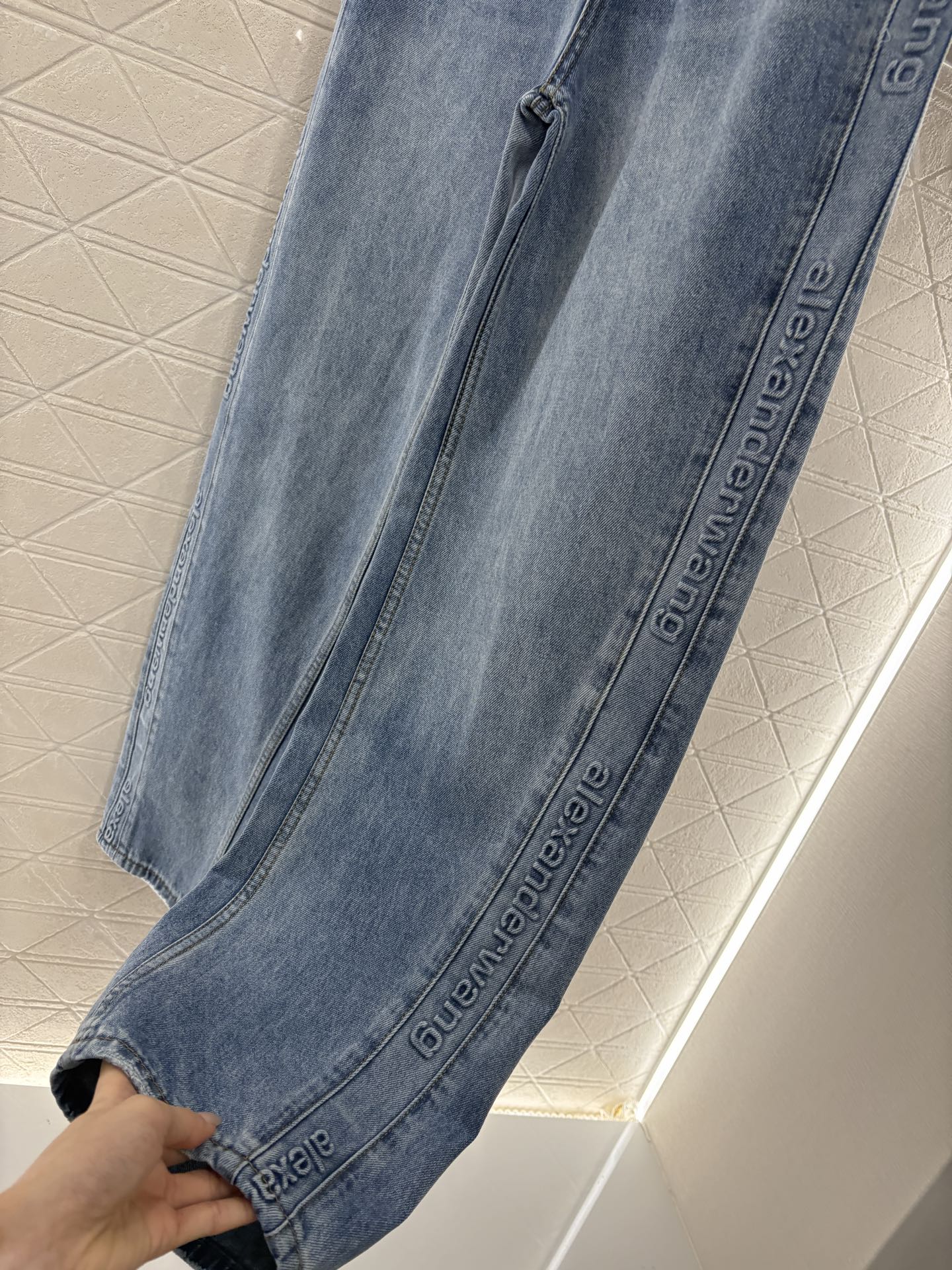 Al 2025 new products High waist denim pants