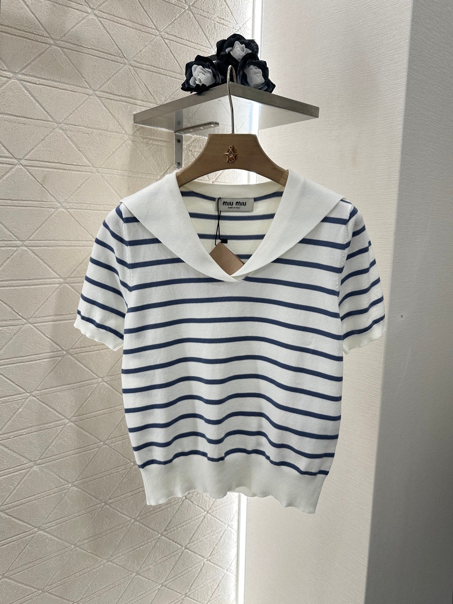 M 2024 new products Knitted short sleeves
