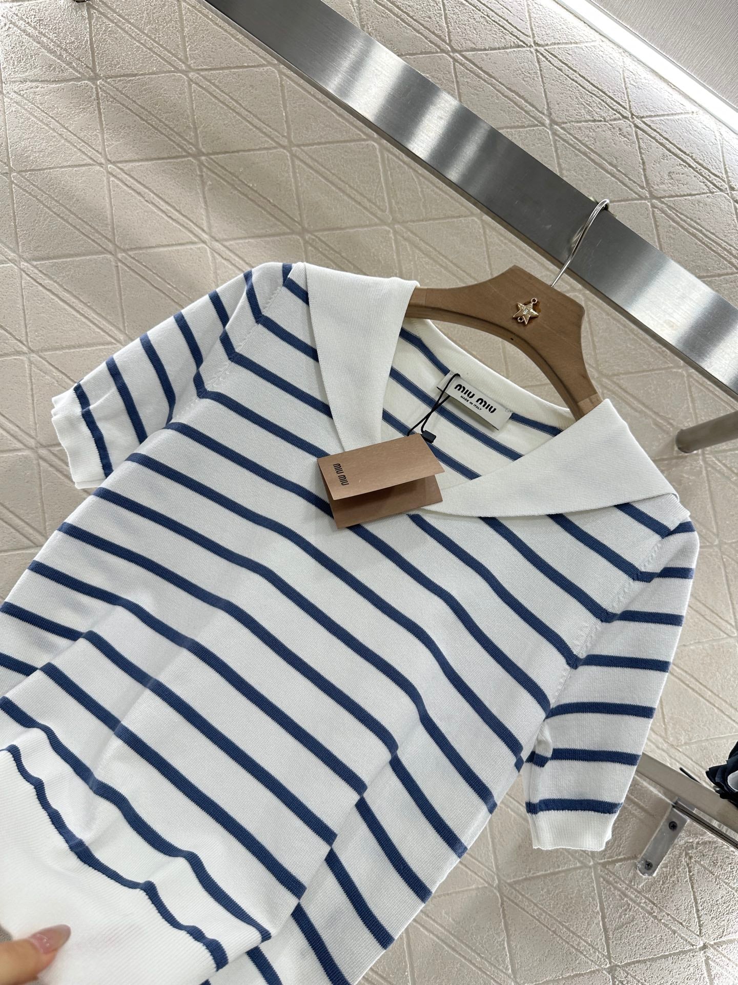 M 2024 new products Knitted short sleeves