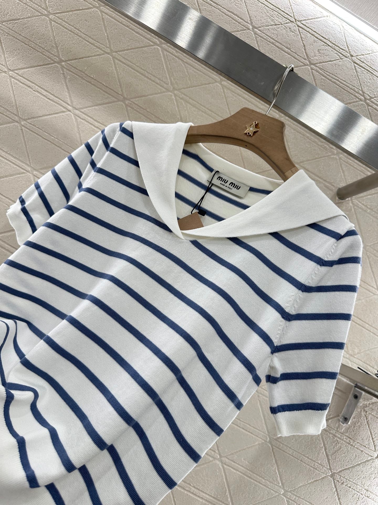 M 2024 new products Knitted short sleeves