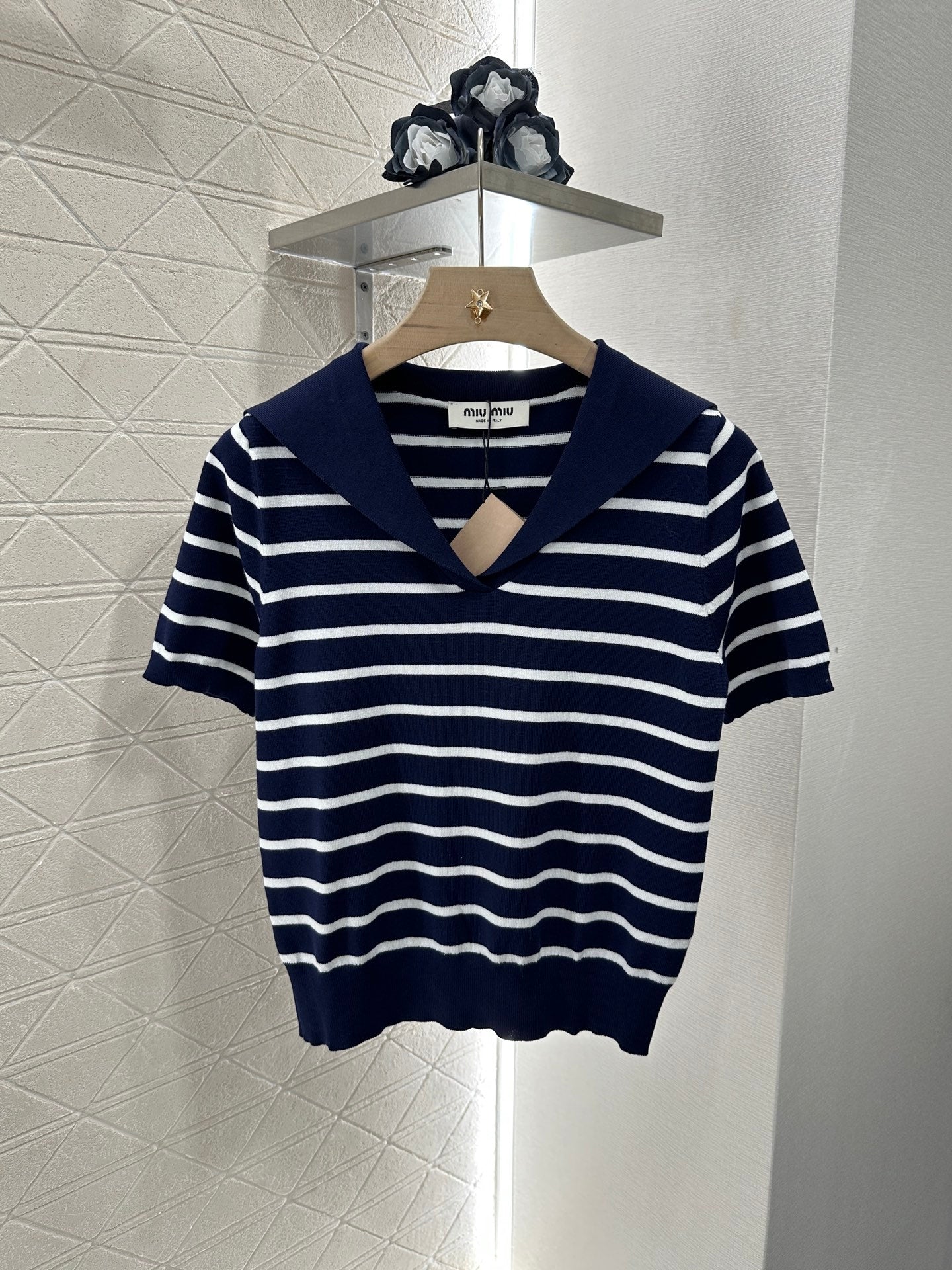 M 2024 new products Knitted short sleeves