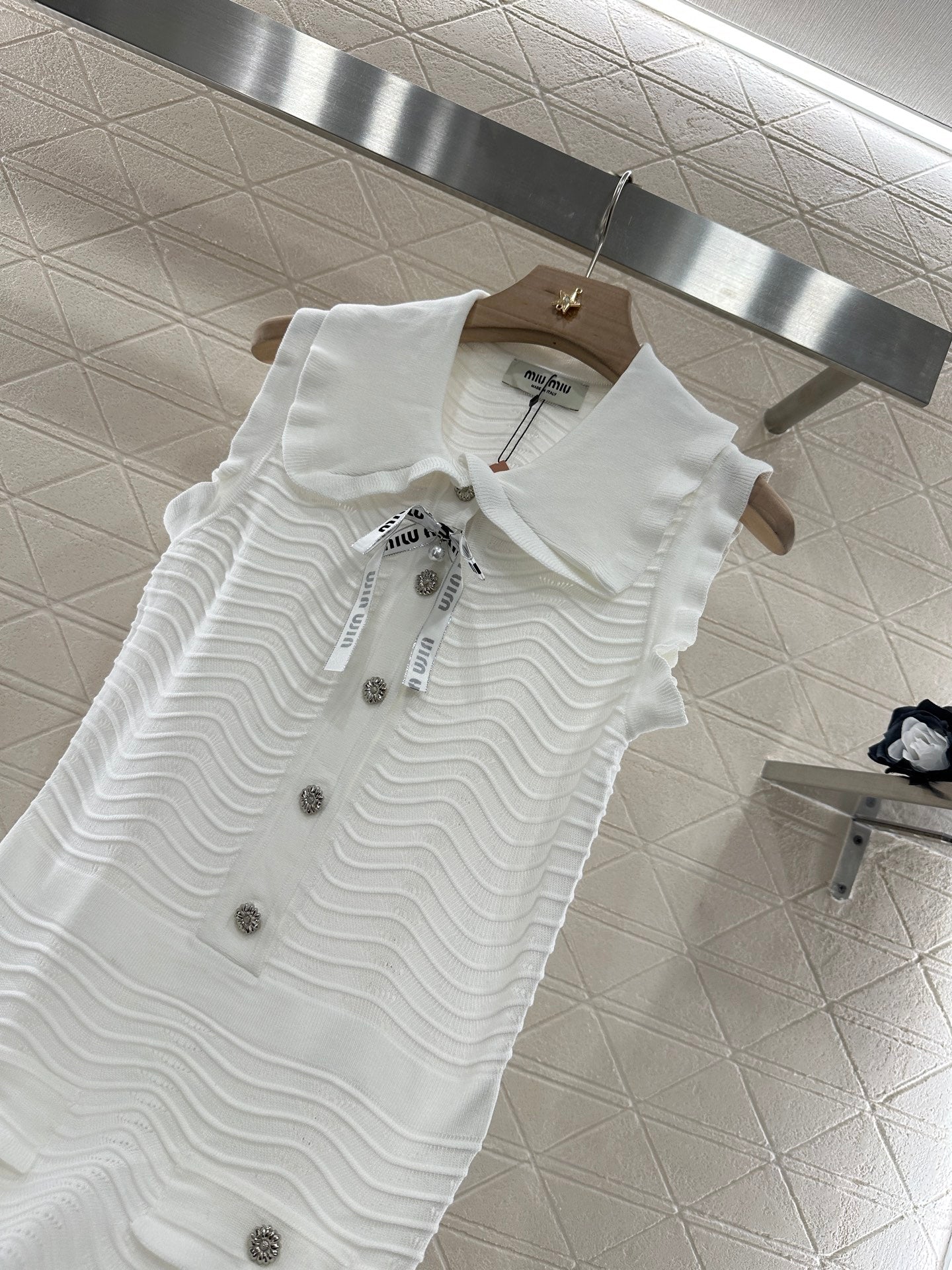 M ♥2025 new product Knitted vest dress