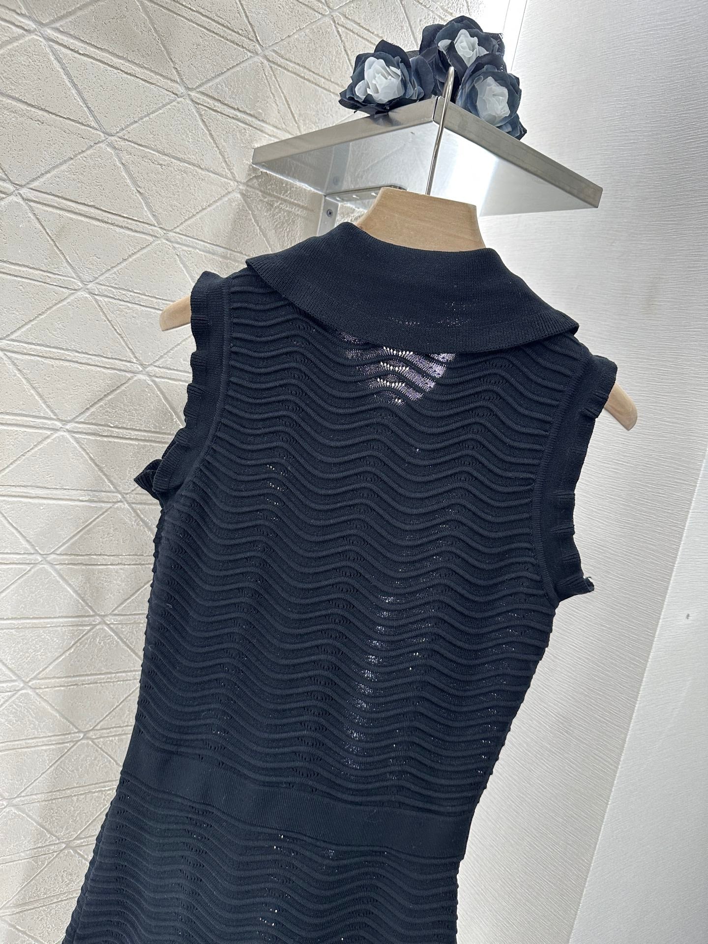 M 2025 new product Knitted vest dress