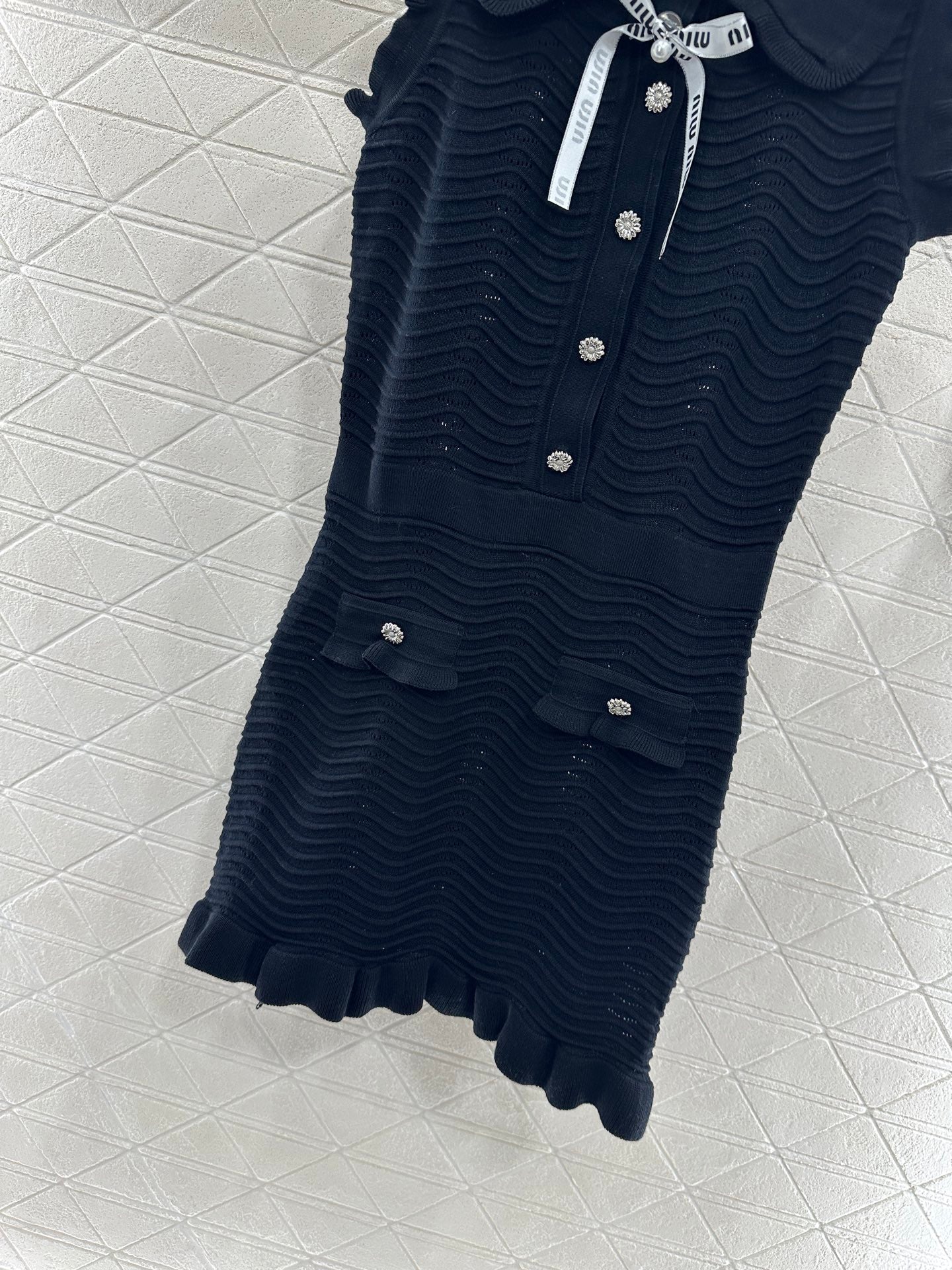 M 2025 new product Knitted vest dress