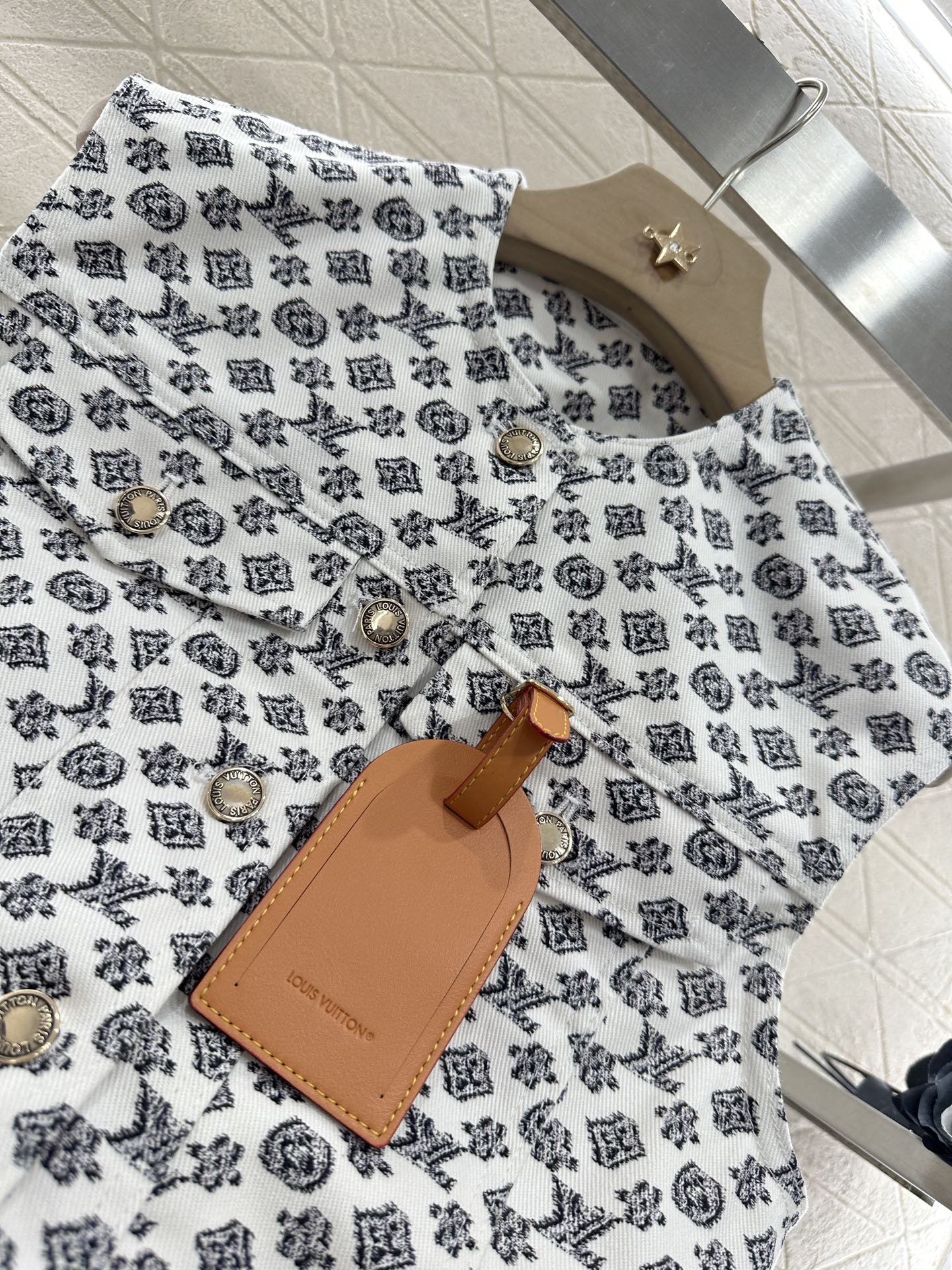 L 2025 neues Produkt Jeansweste und kurzer Rock Set