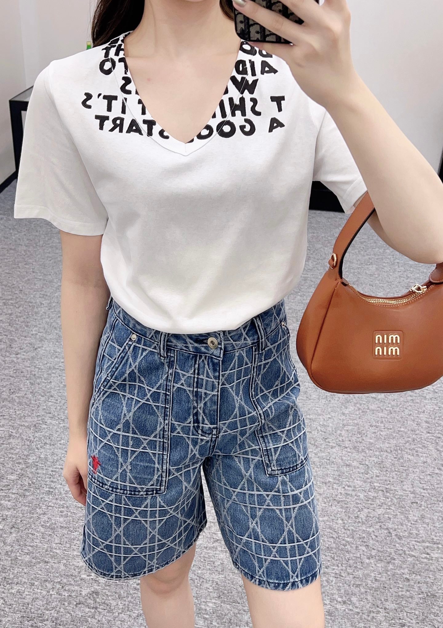 D 2025 new products Denim shorts