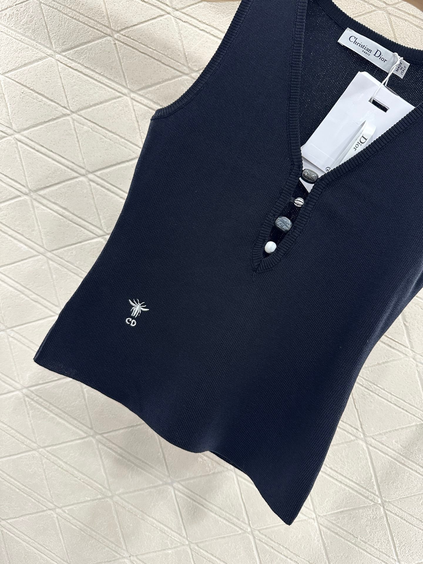 D*♥2025 new product Knitted vest