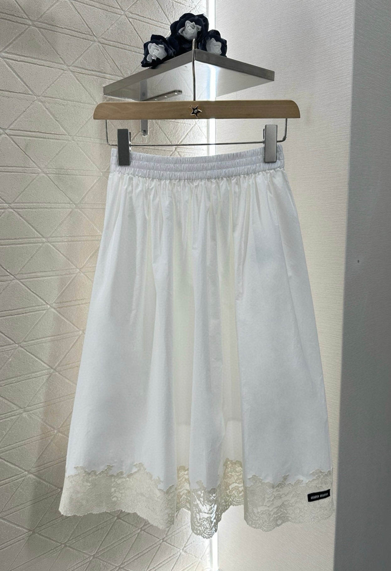M New Arrival Lace Trim Skirt