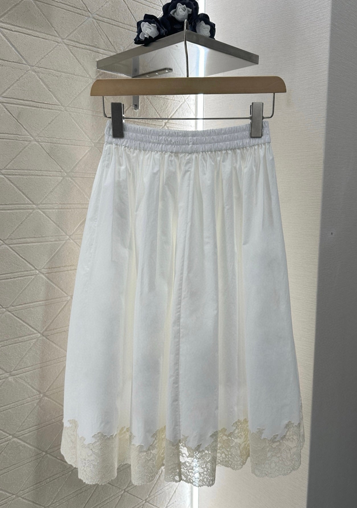 M New Arrival Lace Trim Skirt