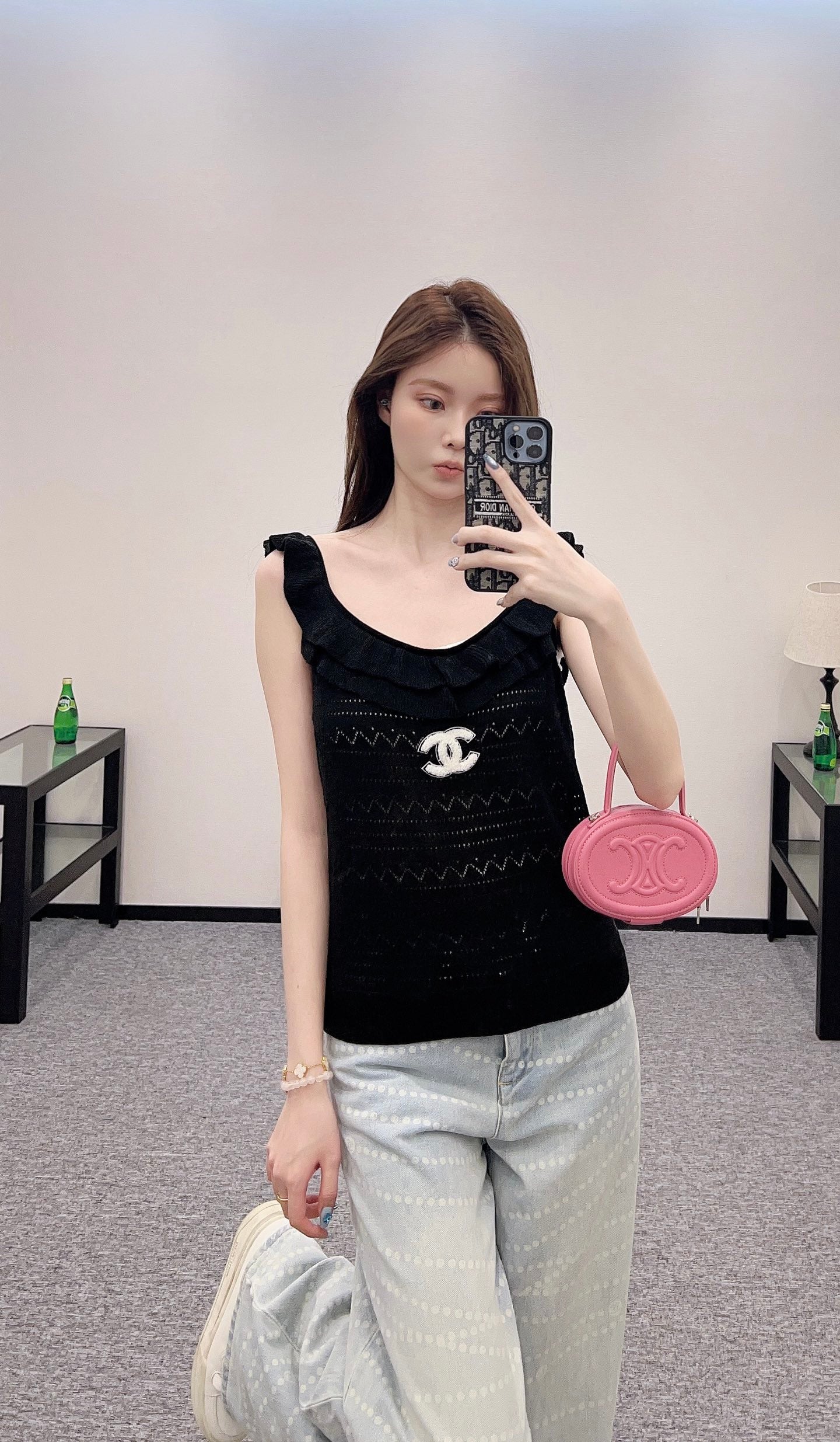 C*♥2025 new product Knitted vest