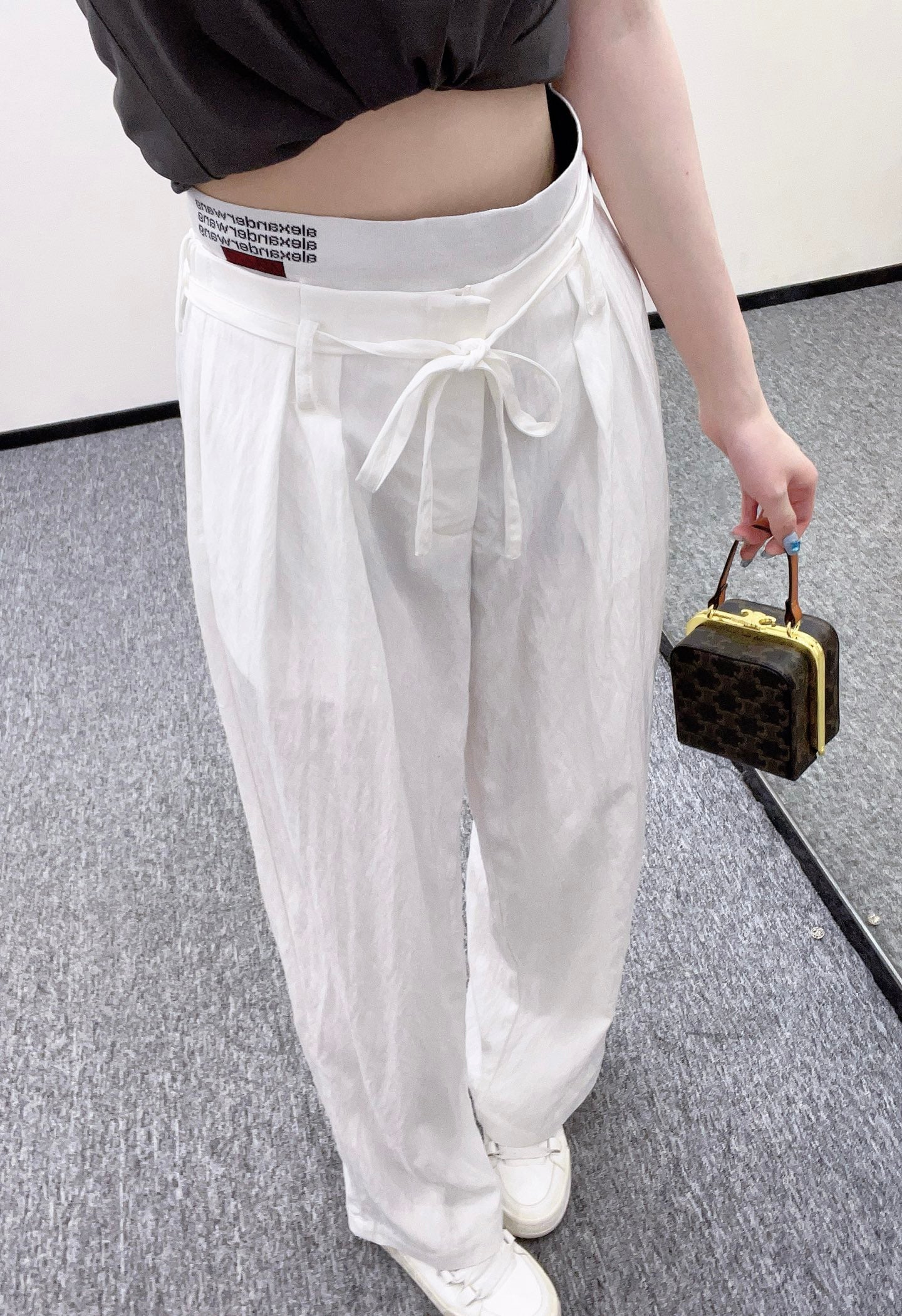 A *♥2025 new products Wide-leg trousers