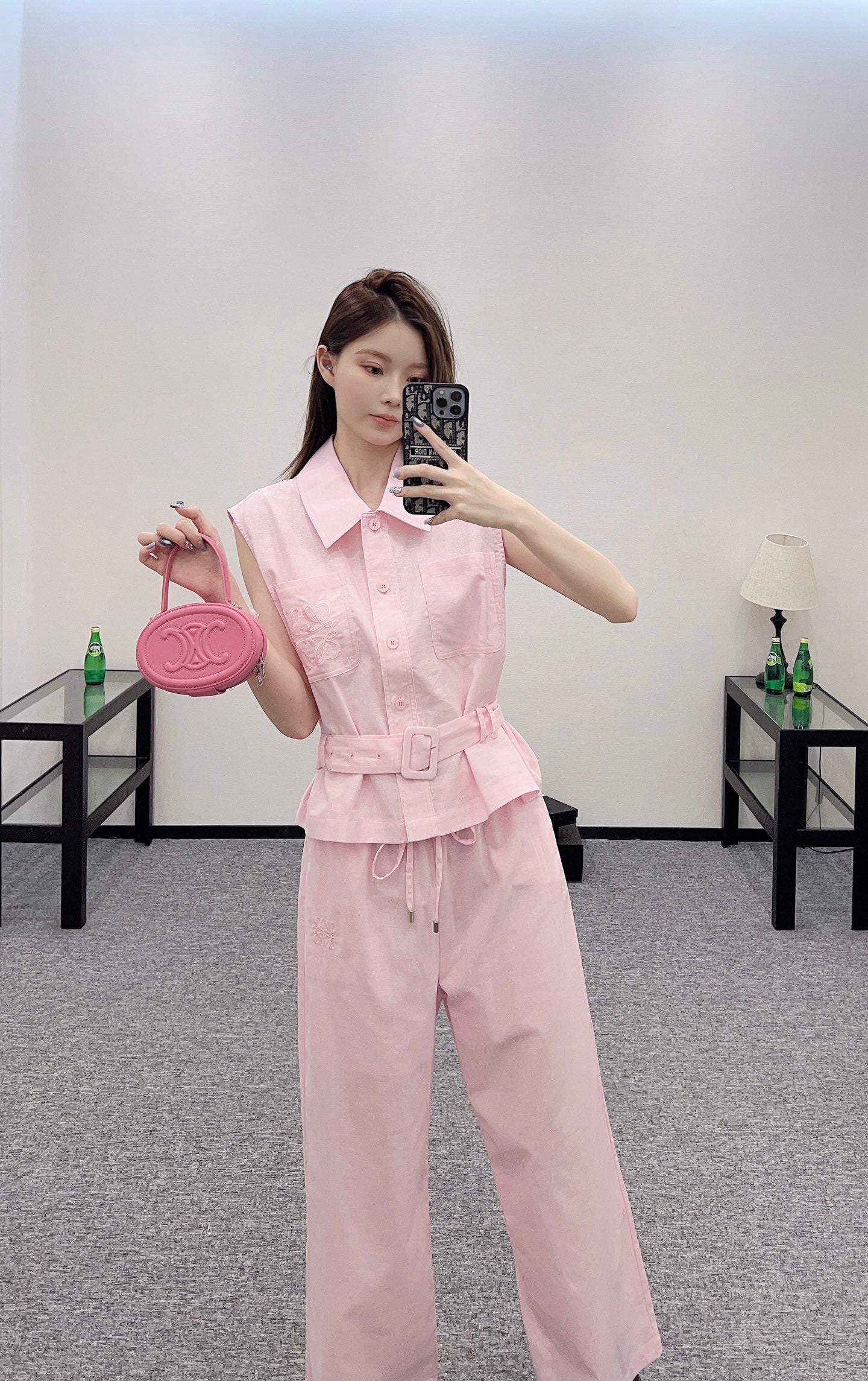 L*♥2025 new products Vest and trousers set