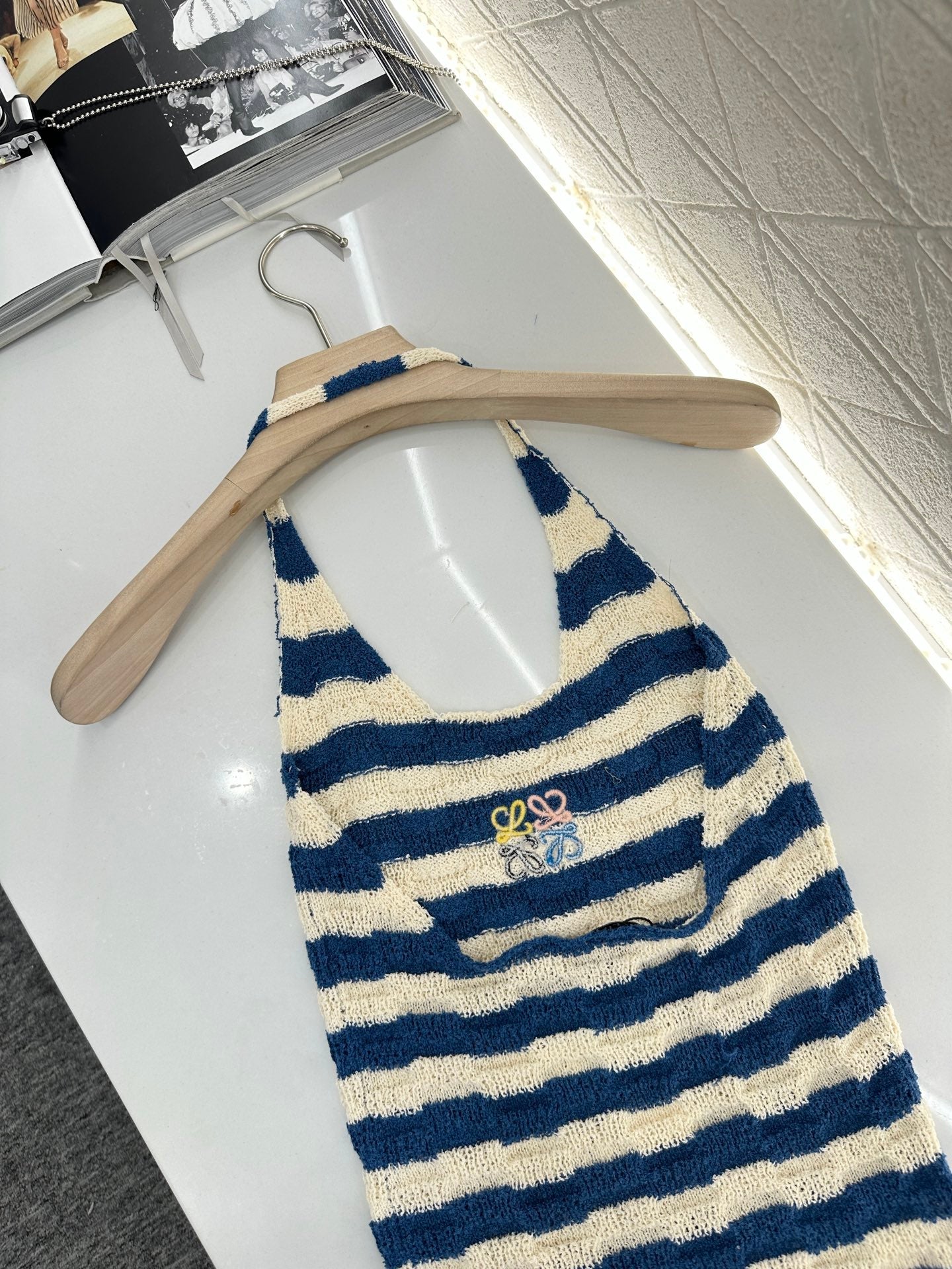 L*♥2025 neues Produkt Neckholder-Strickweste