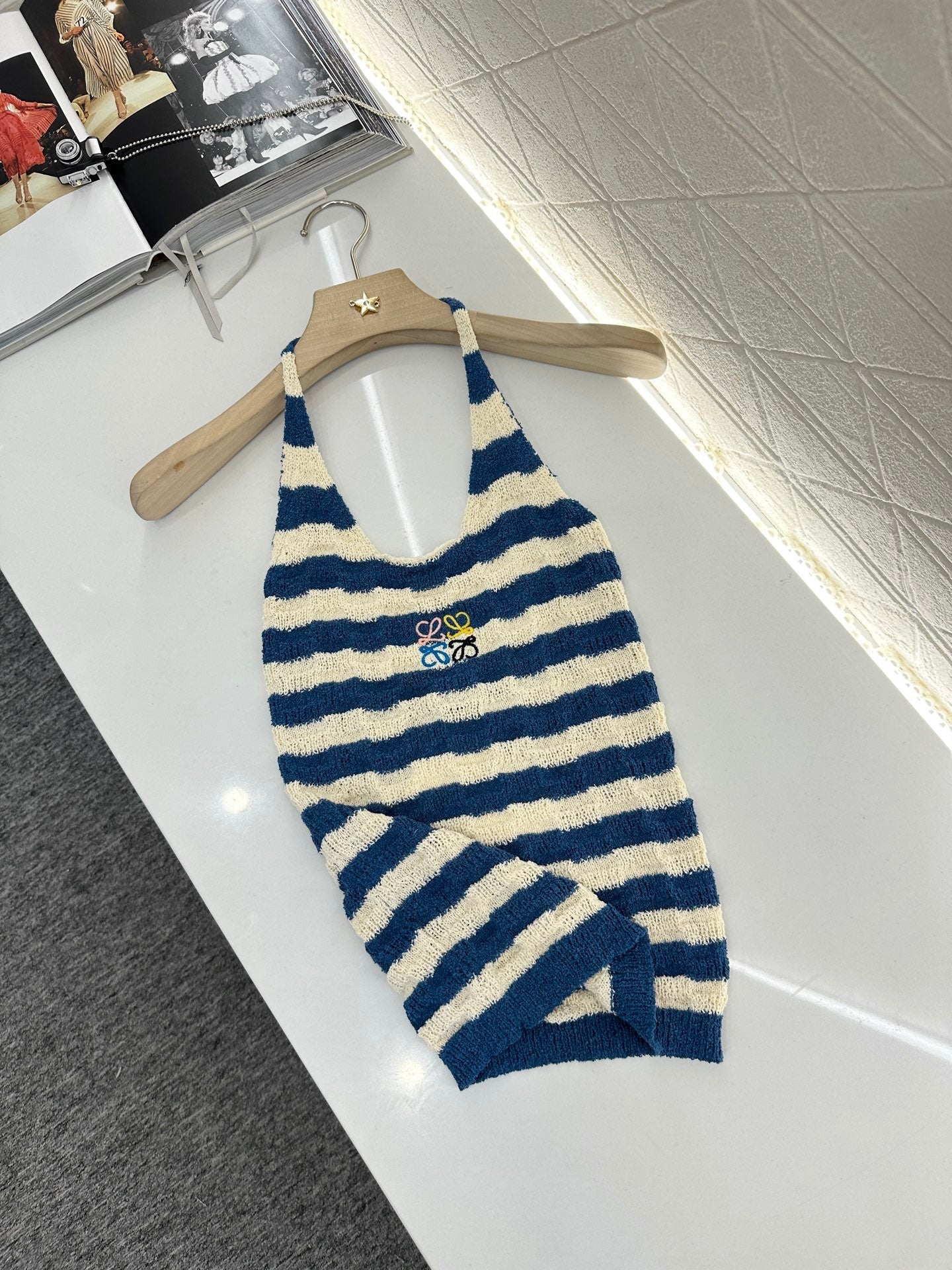 L*♥2025 neues Produkt Neckholder-Strickweste