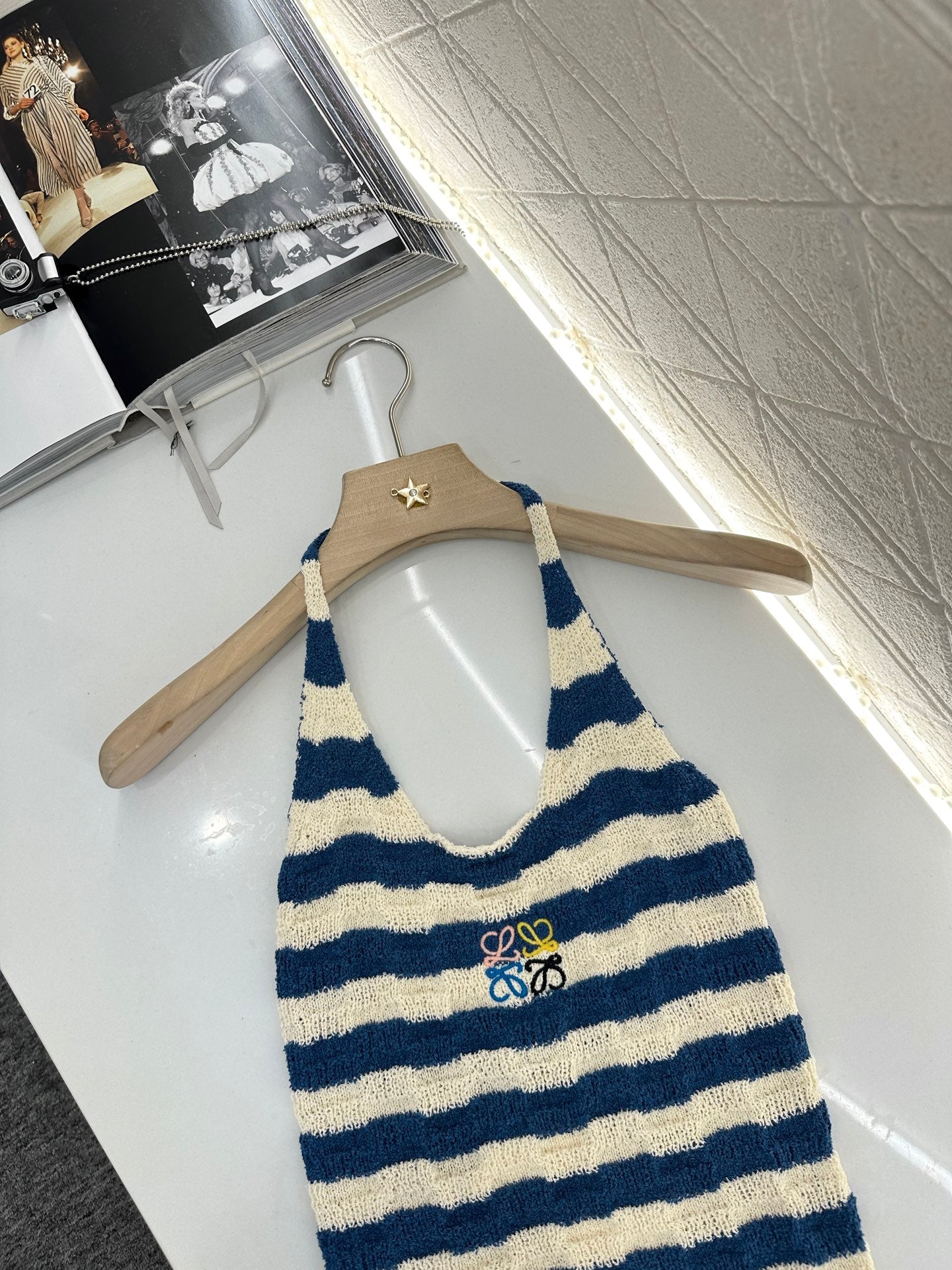 L*♥2025 neues Produkt Neckholder-Strickweste