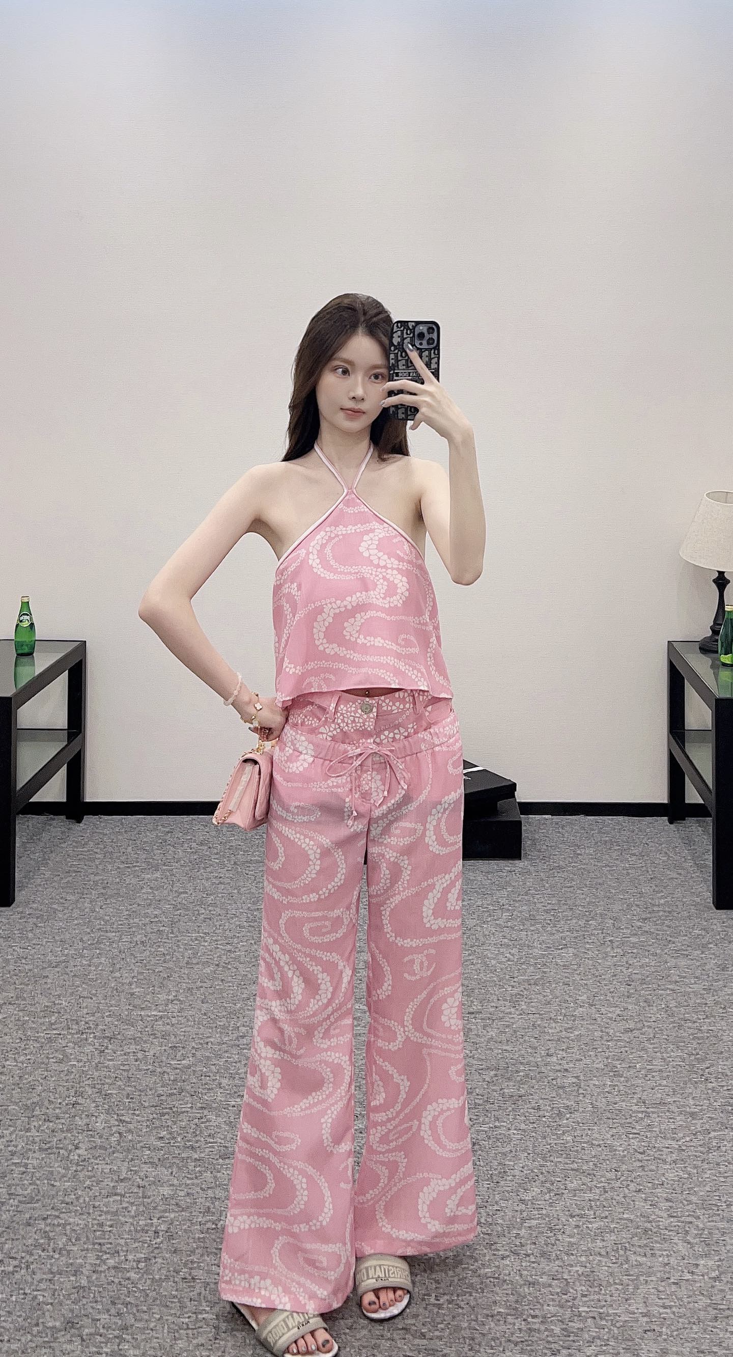 C 2025 new products Printed trousers