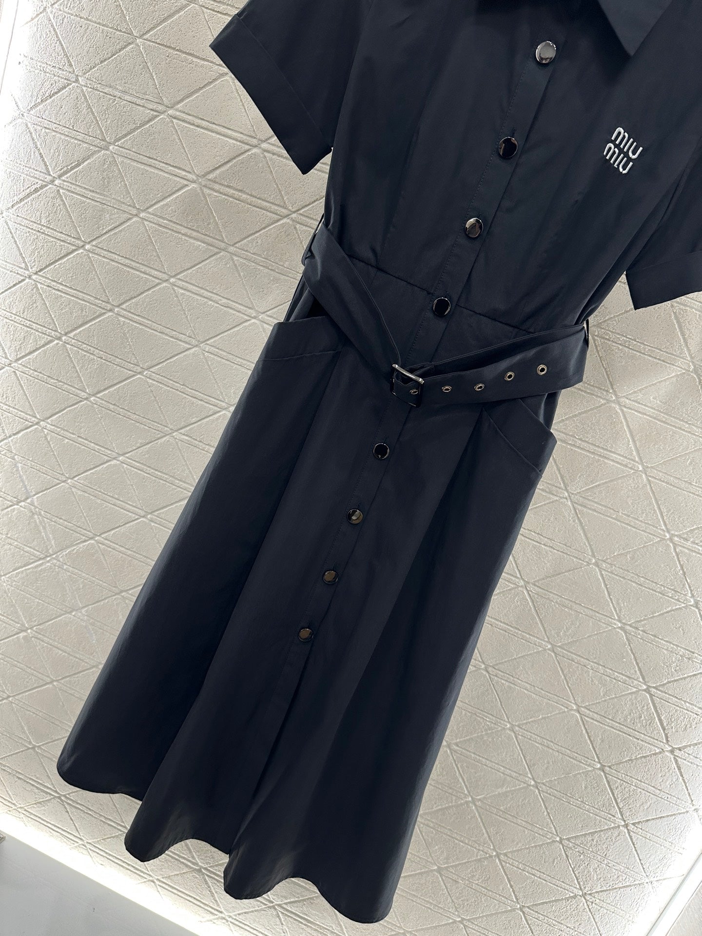 M 2025 new products Belt shirt dress