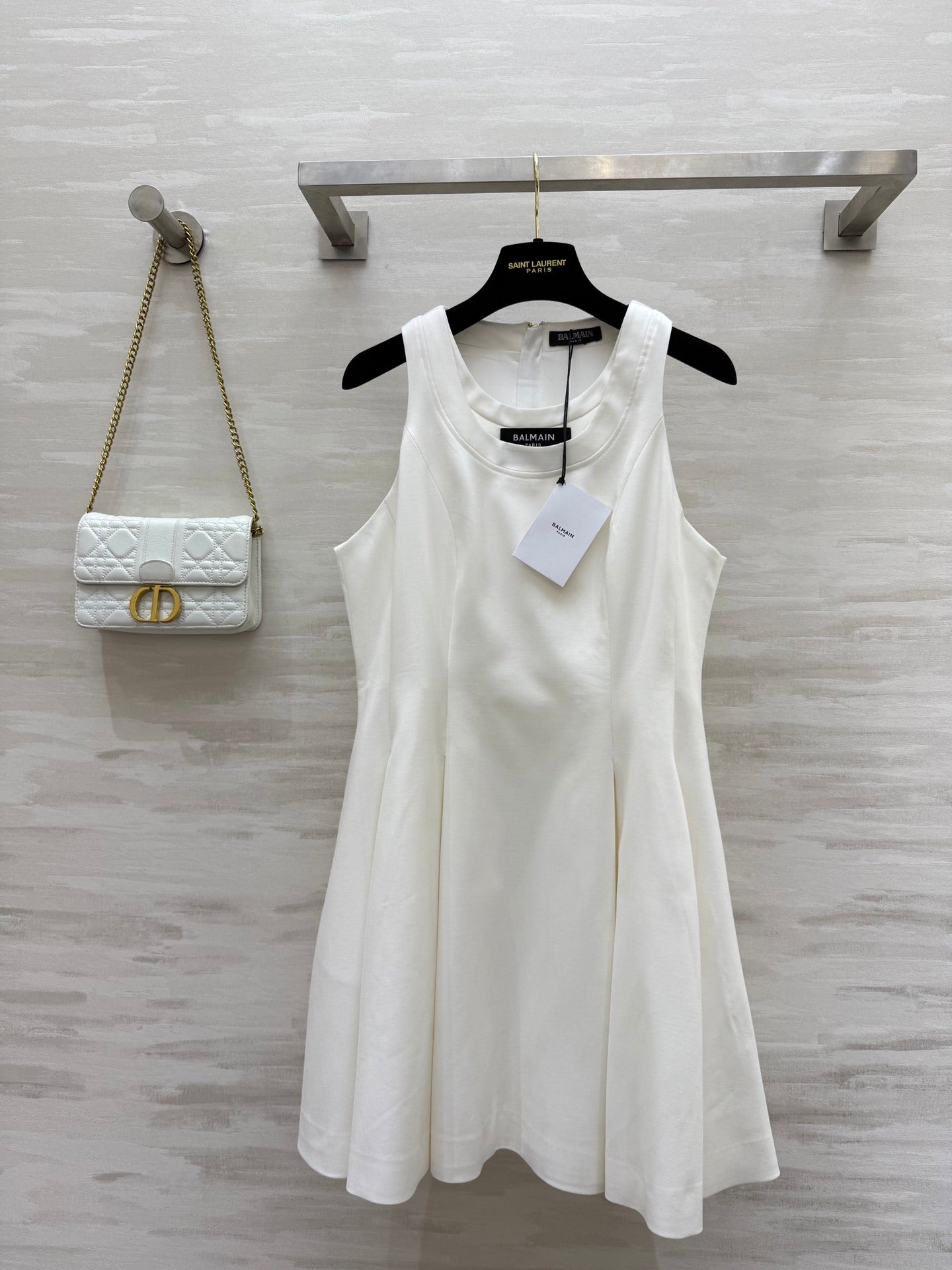 B*♥2025 New Arrivals Sleeveless Dress with Logo