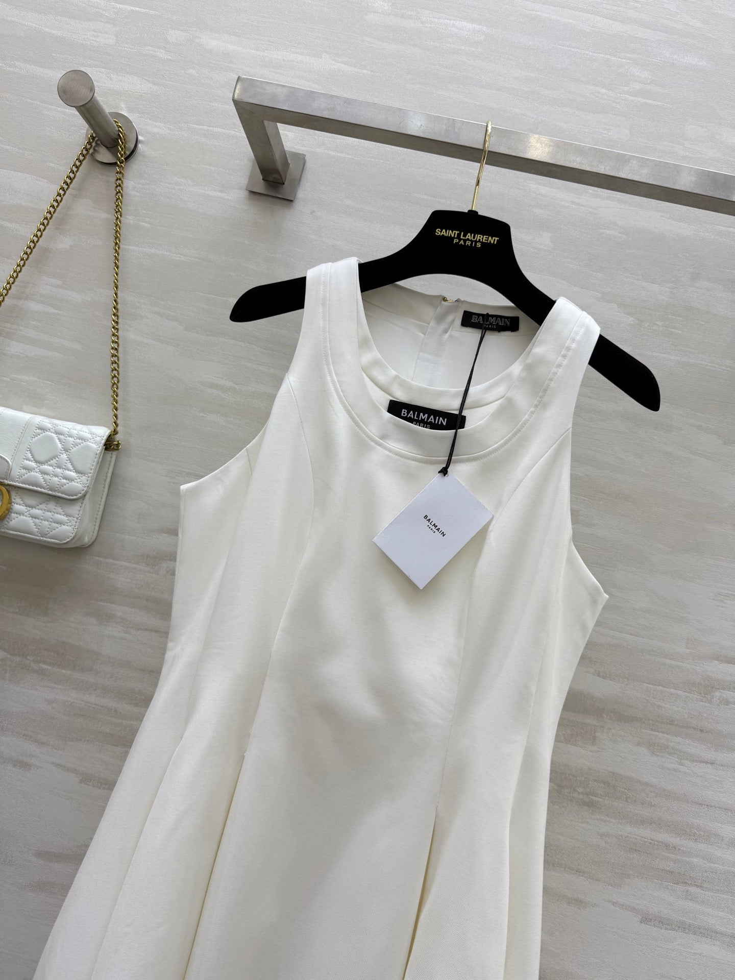 B*♥2025 New Arrivals Sleeveless Dress with Logo
