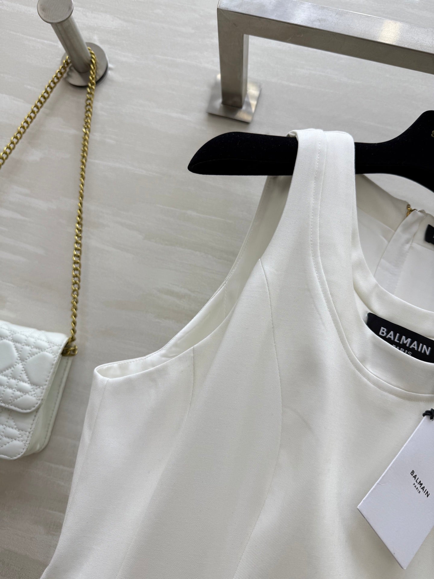B*♥2025 New Arrivals Sleeveless Dress with Logo