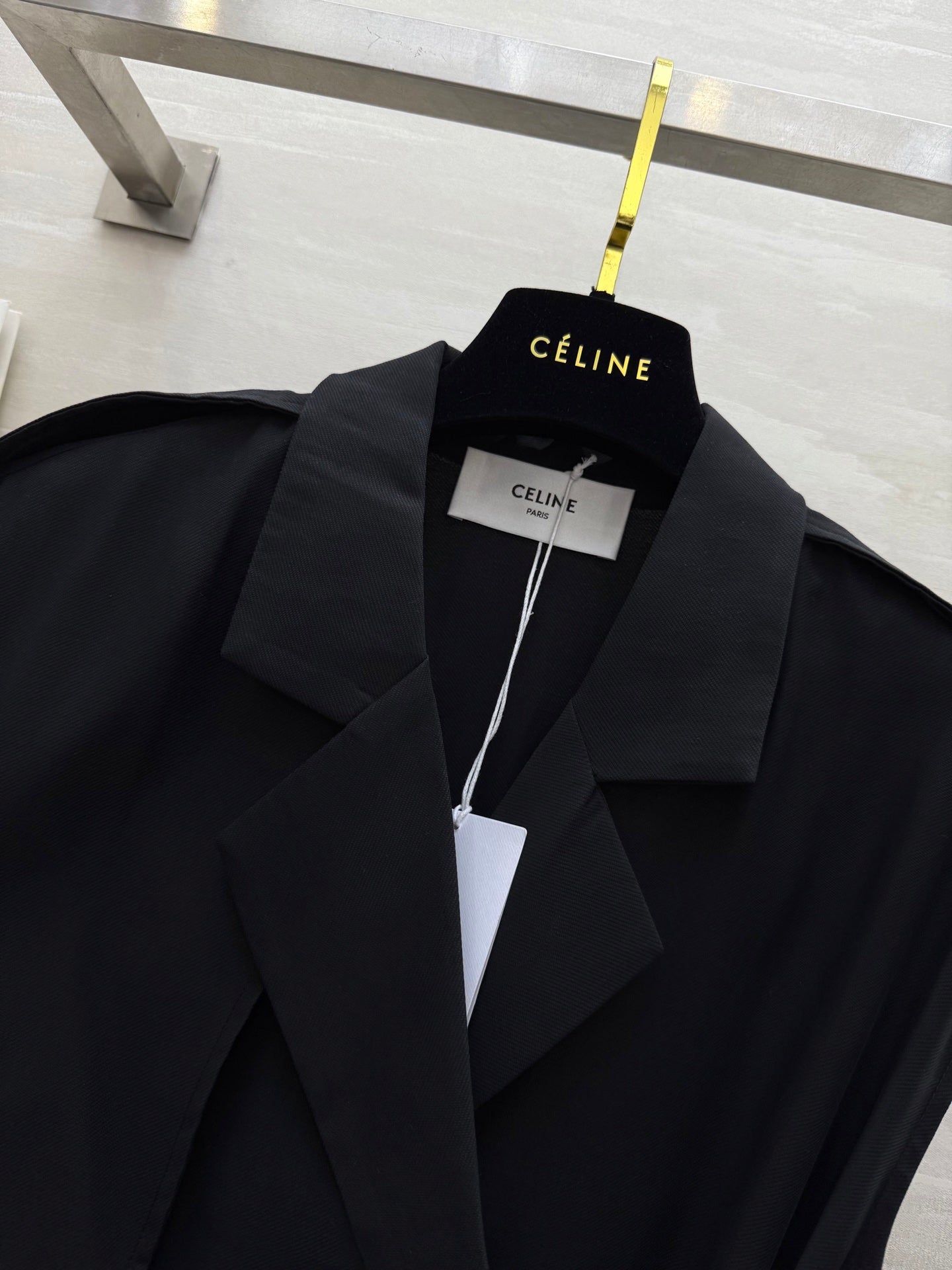 Ce*♥2025 New Style Trench Coat Style Waist Dress