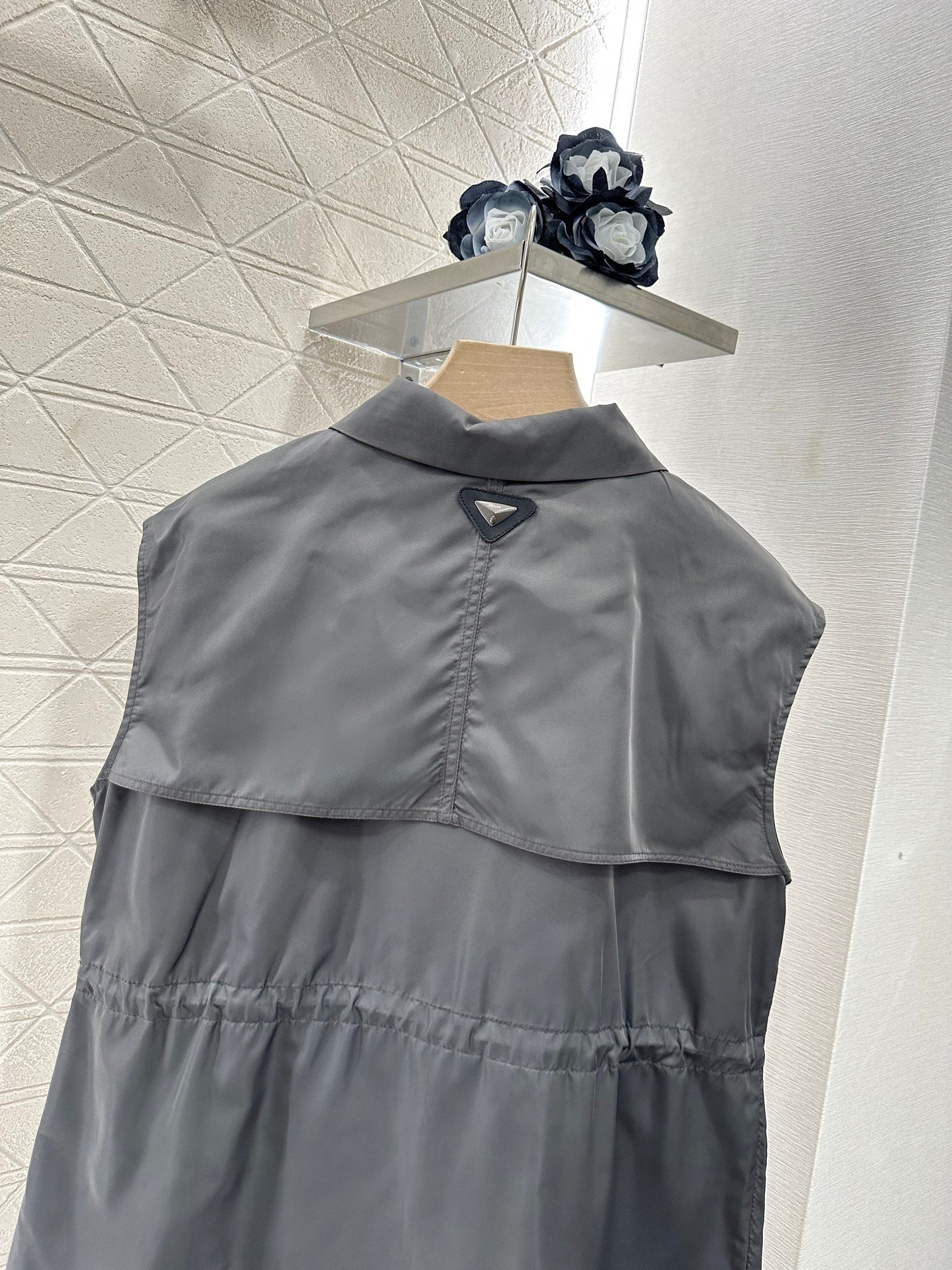P♥2025 new products Drawstring vest dress