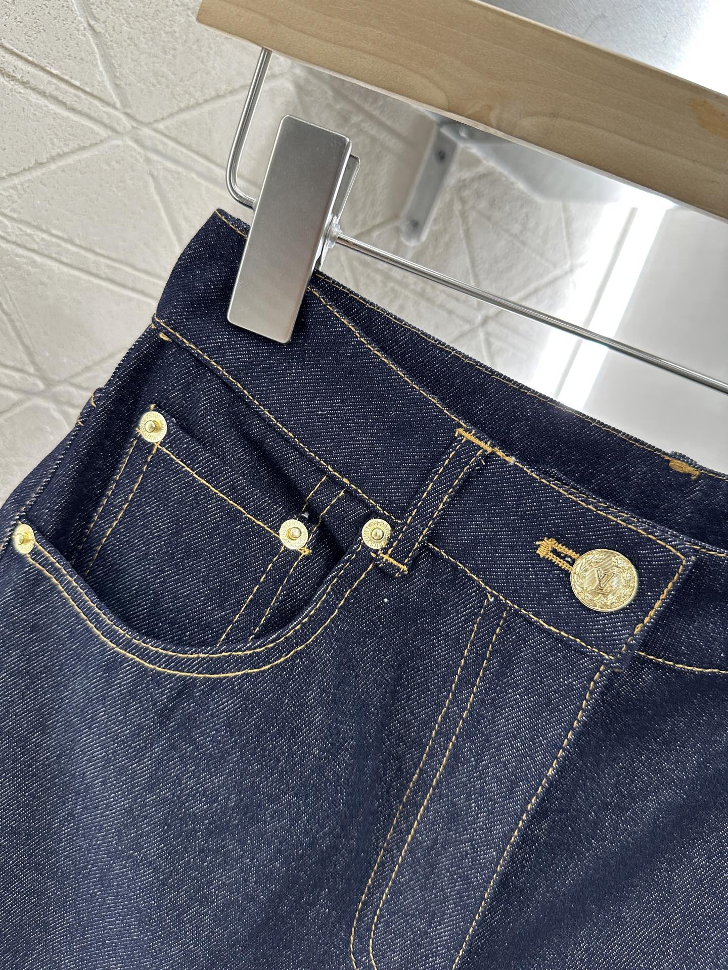 L 2025 new products Denim shorts