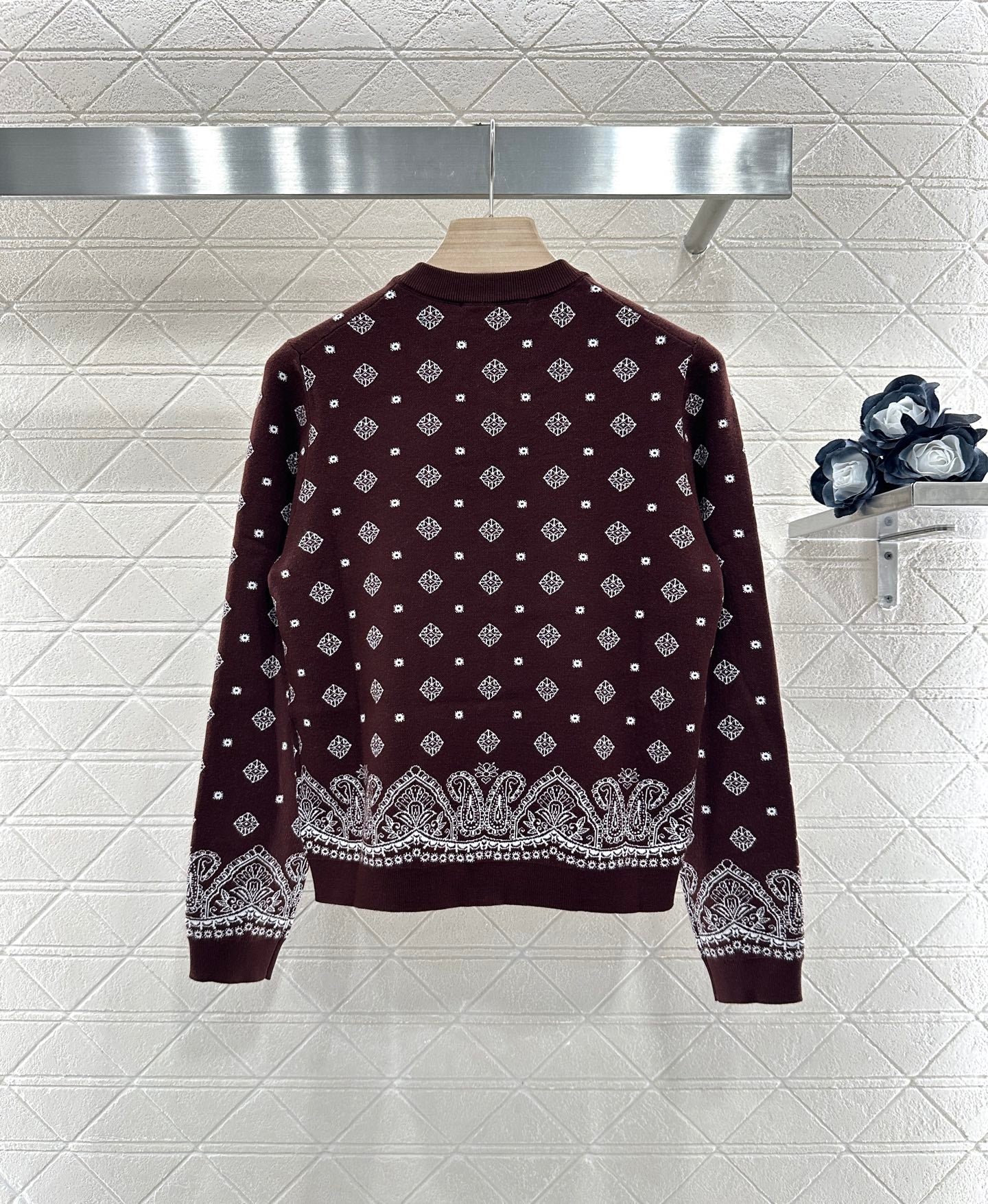 M 2025 new product Knitted long-sleeved cardigan
