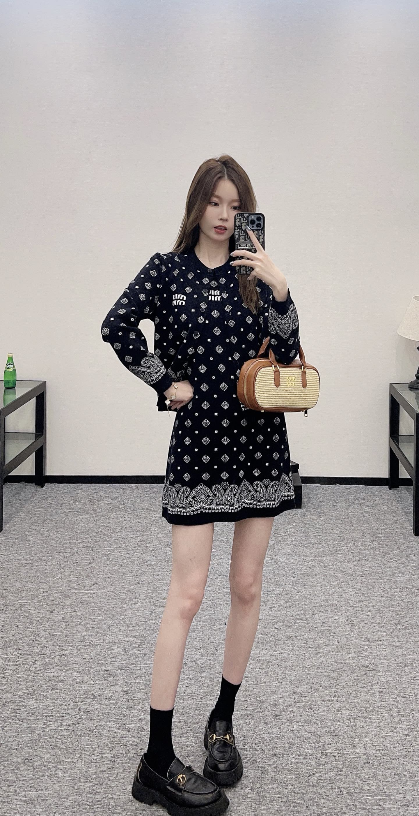 M 2025 new product Knitted long-sleeved cardigan