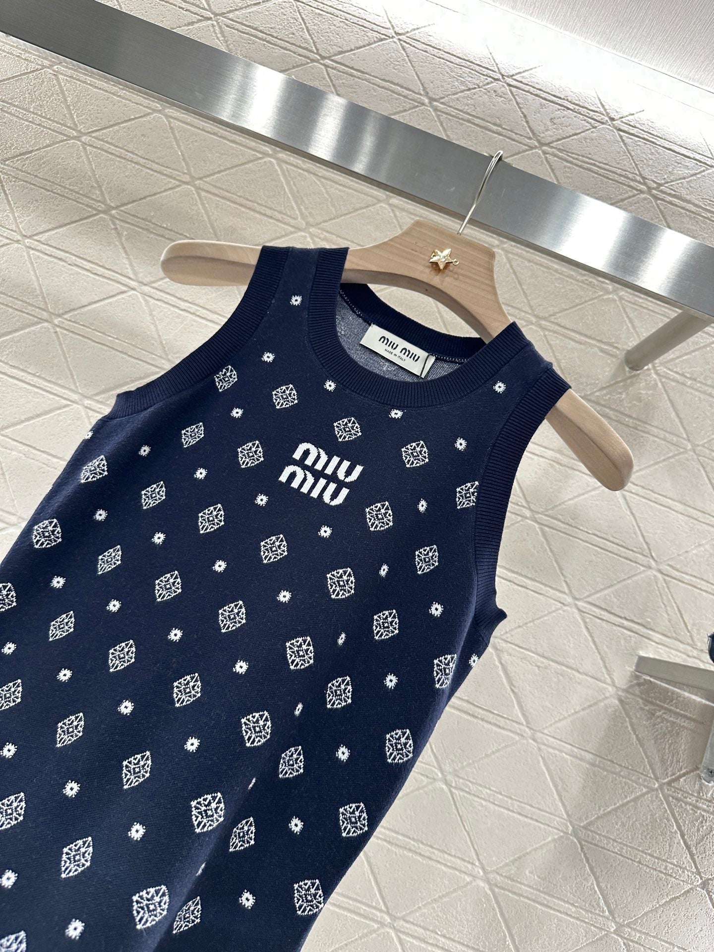 M 2025 new product Knitted vest dress