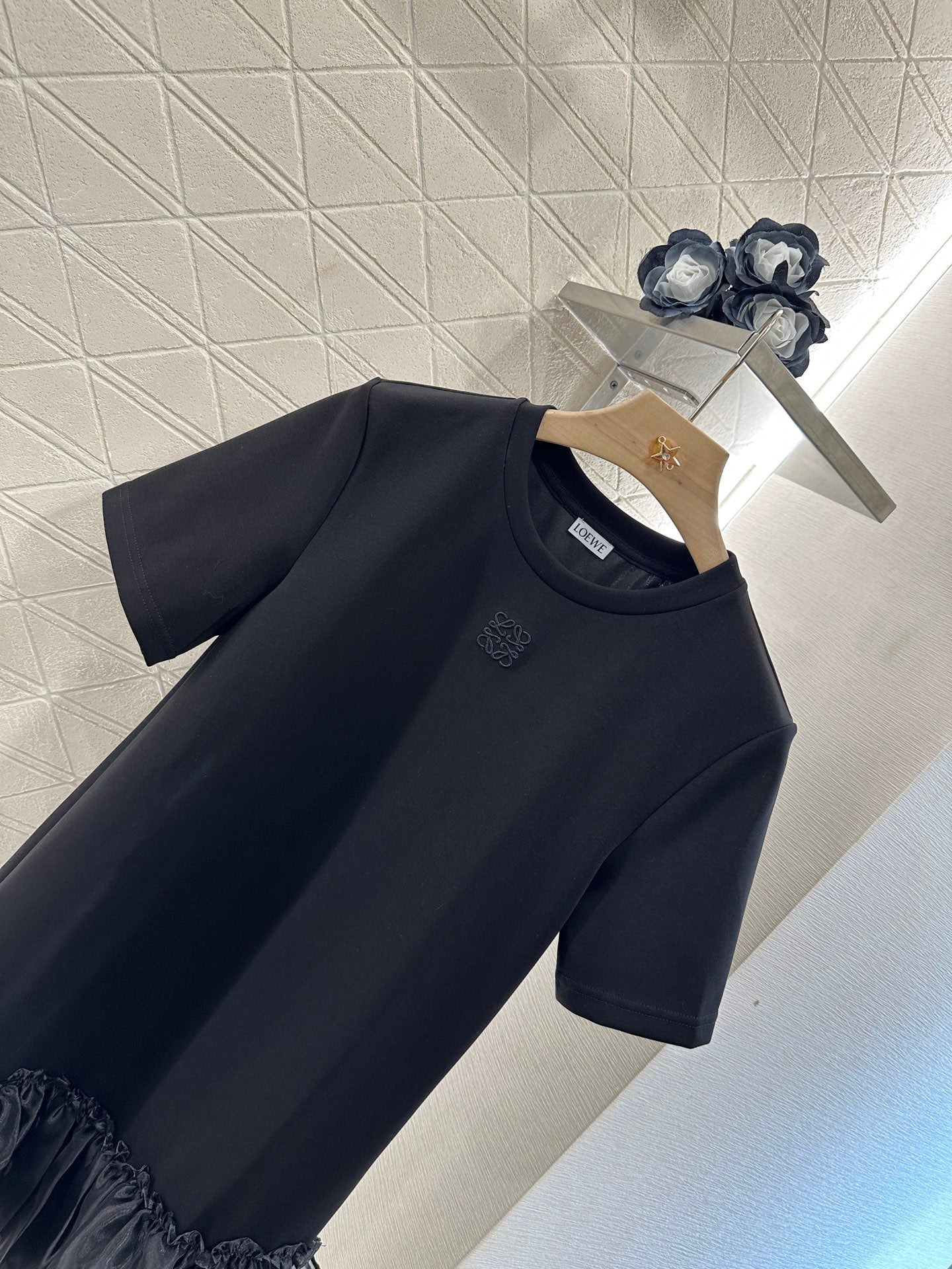 L 2025 new product Round neck dress
