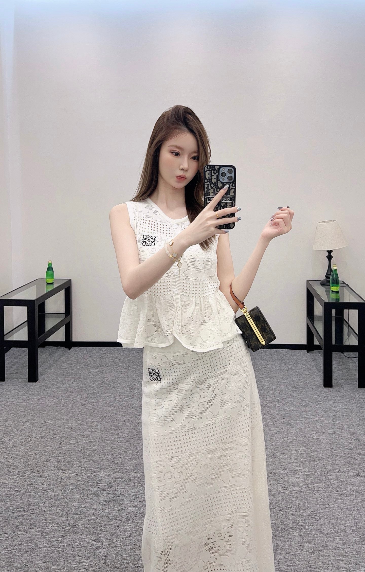 LO 2025 new product Vest skirt set