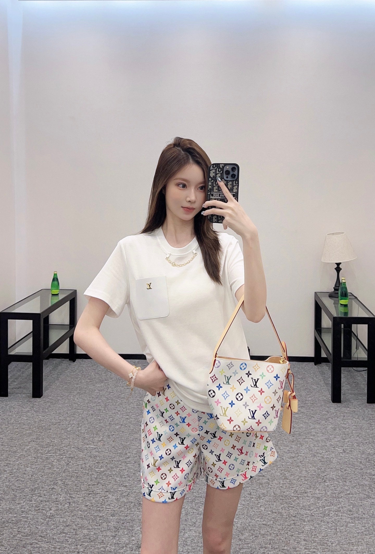 L 2025 new products Short-sleeved shorts suit