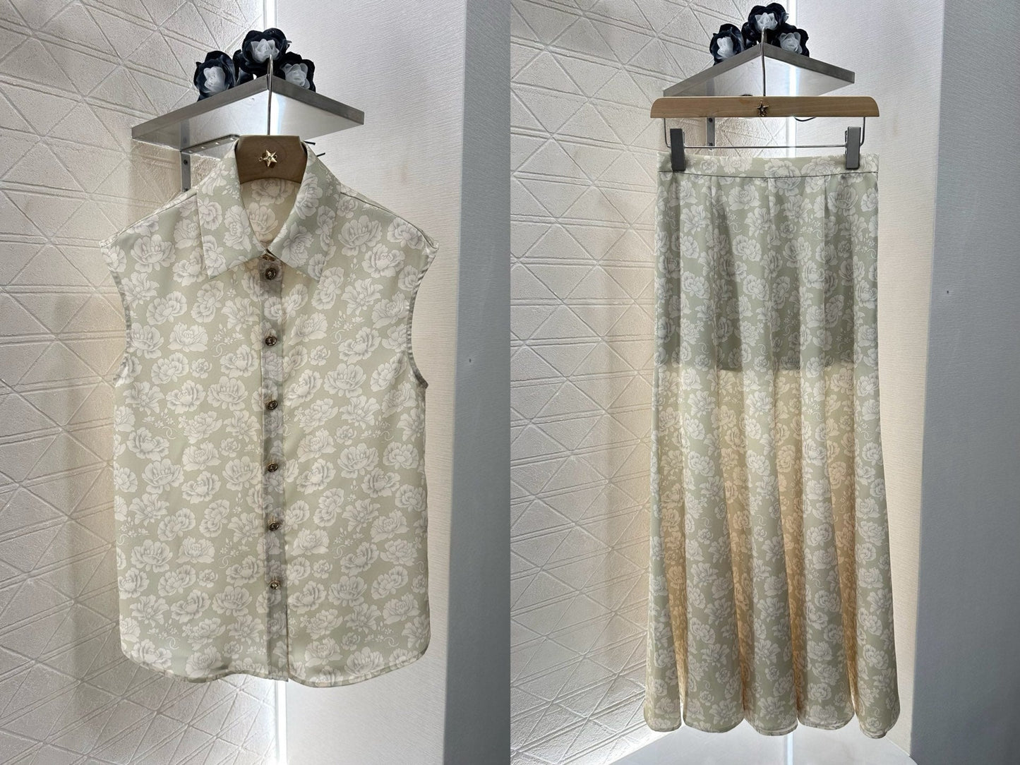 C 2025 new product Shirt and skirt set