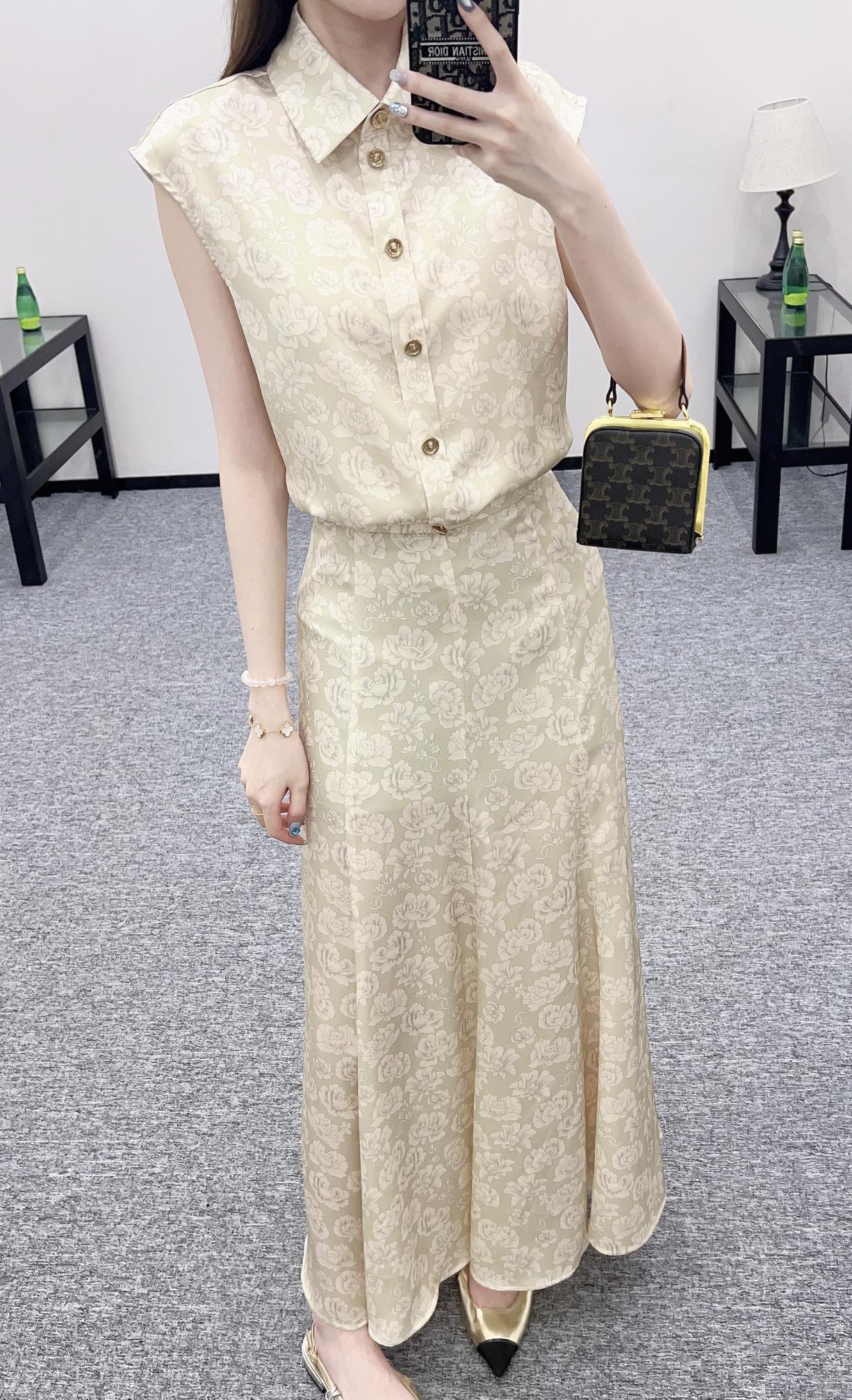 C 2025 new product Shirt and skirt set
