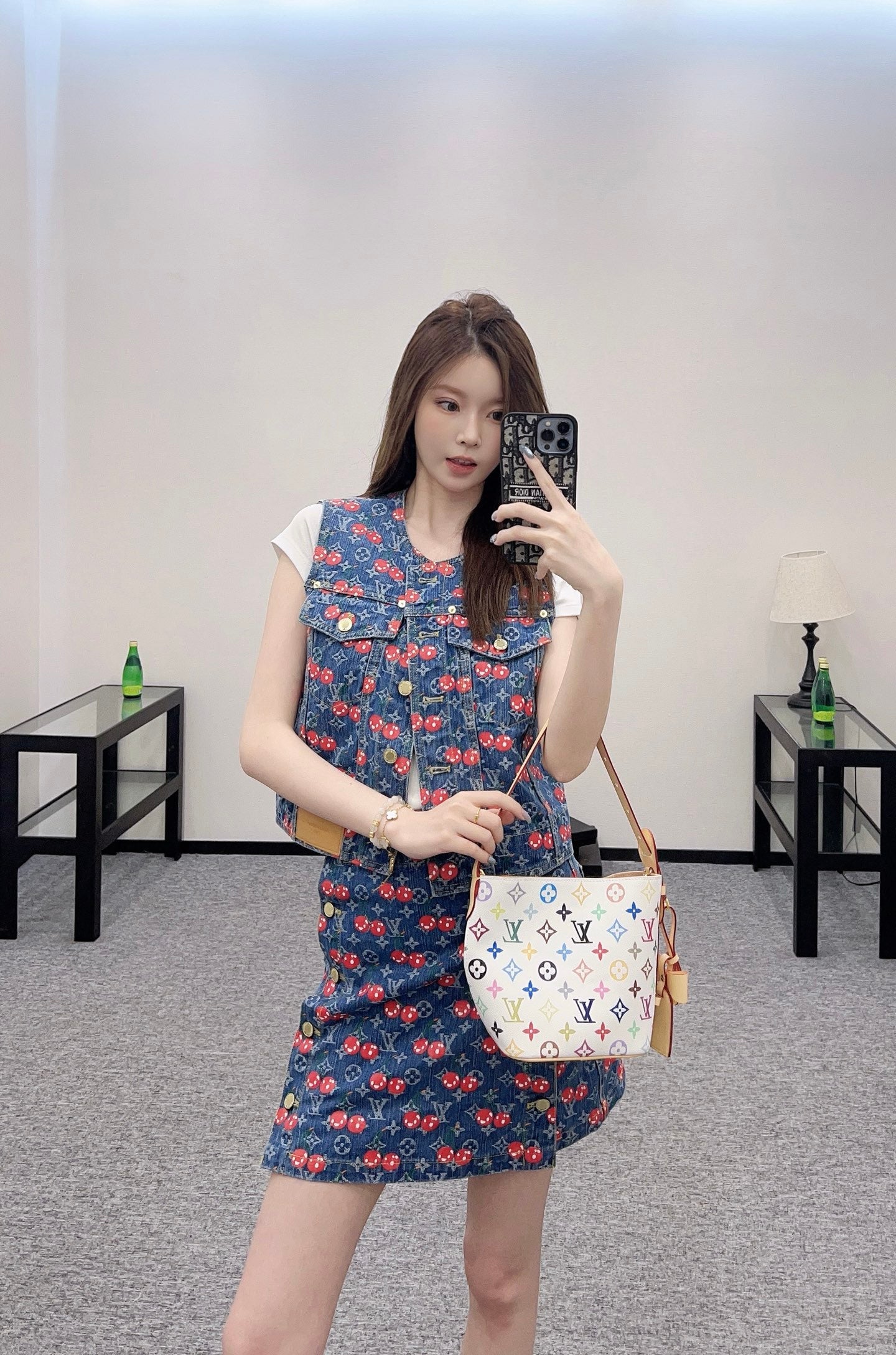L 2025 new products Vest and skirt set