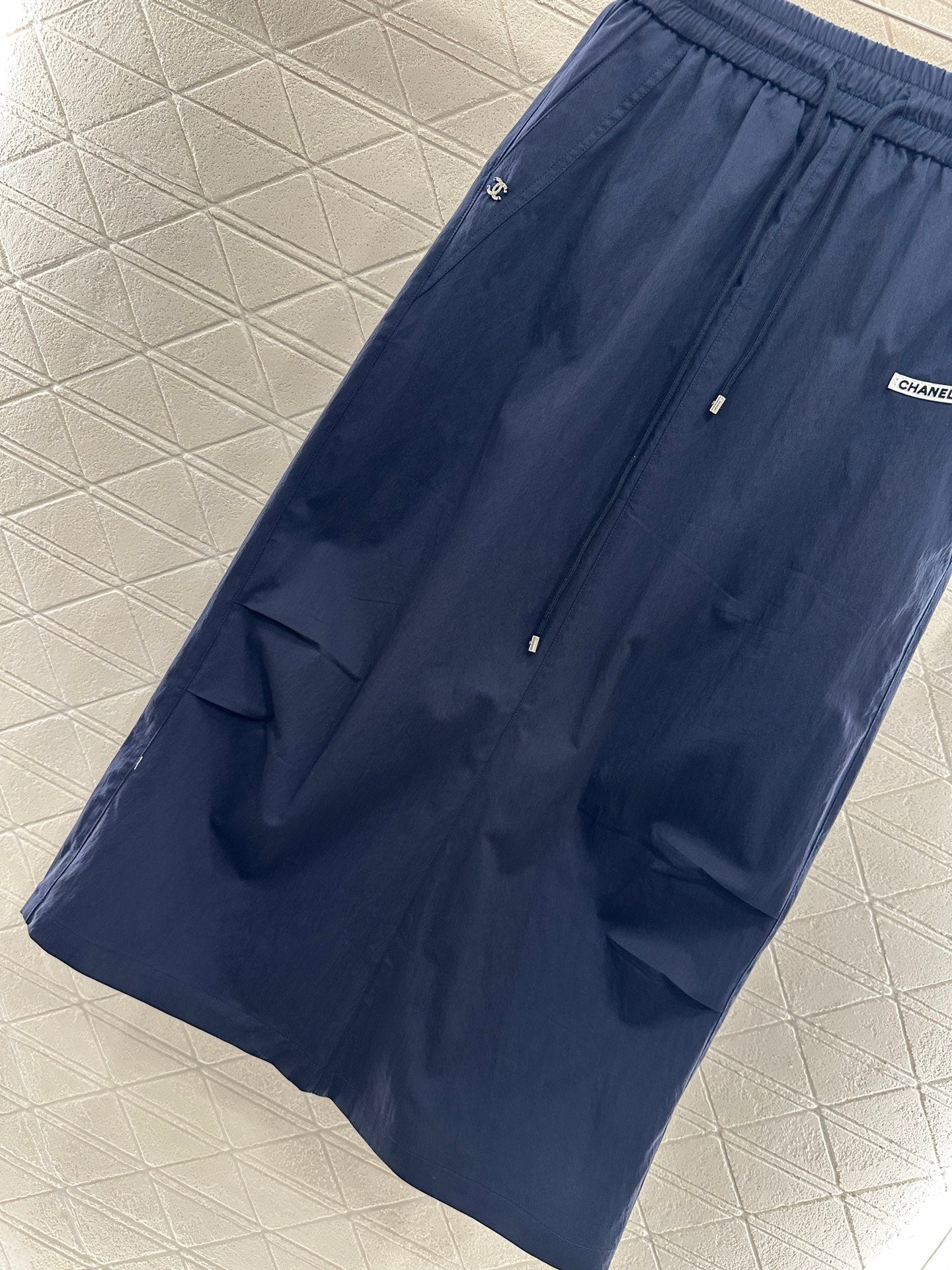 C 2025 new product Slit drawstring skirt