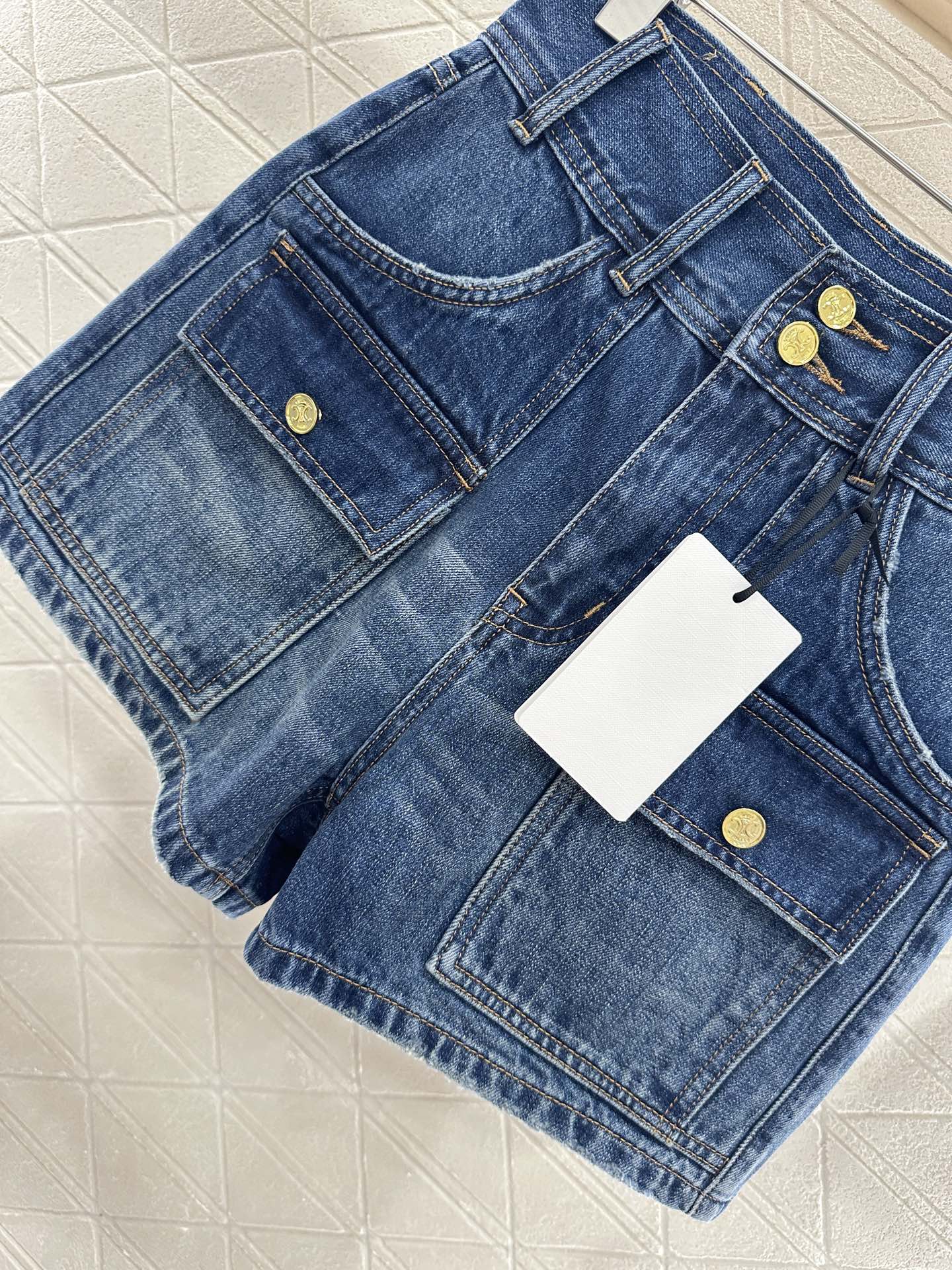 Ce 25 new products Denim pocket shorts