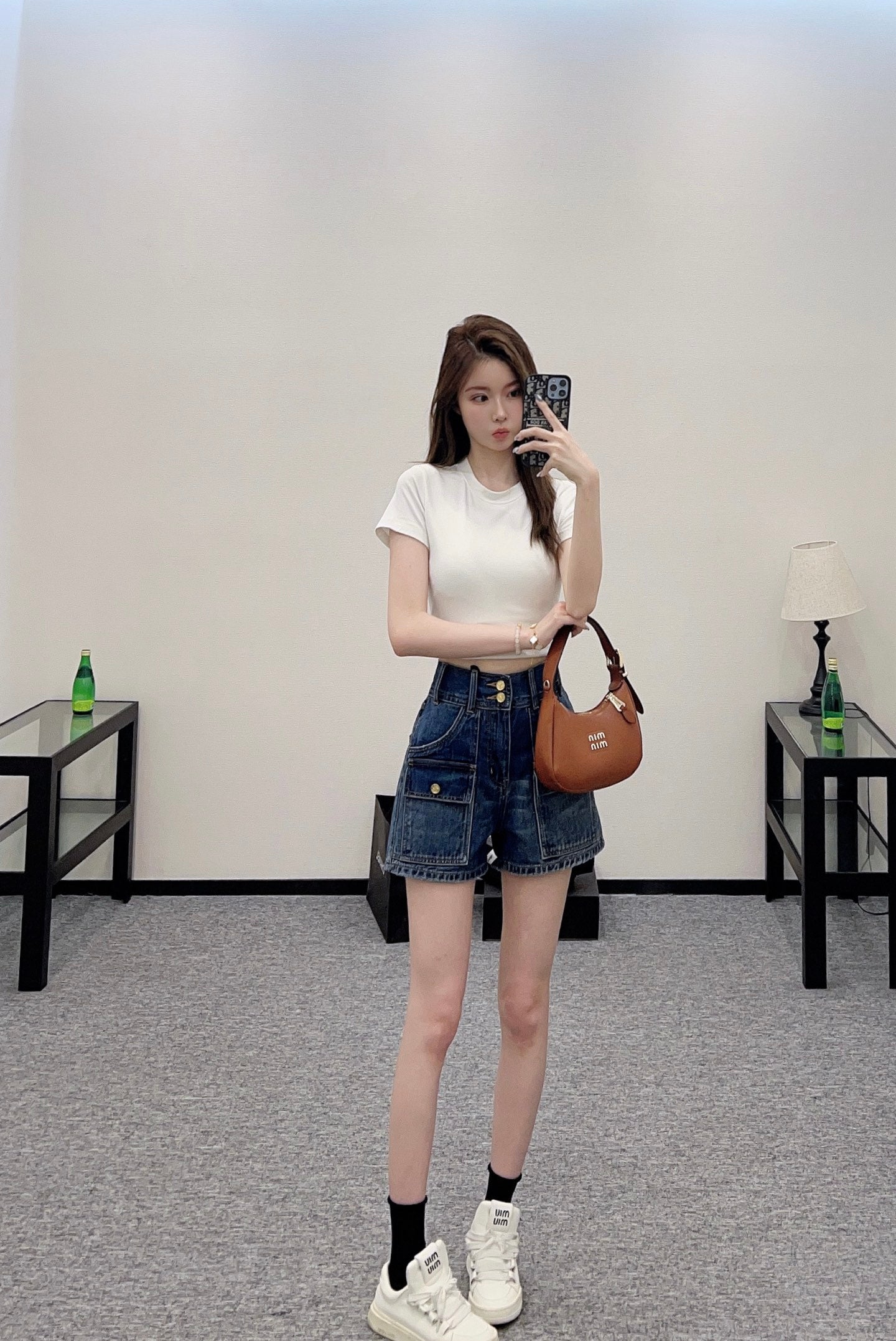 Ce 25 new products Denim pocket shorts