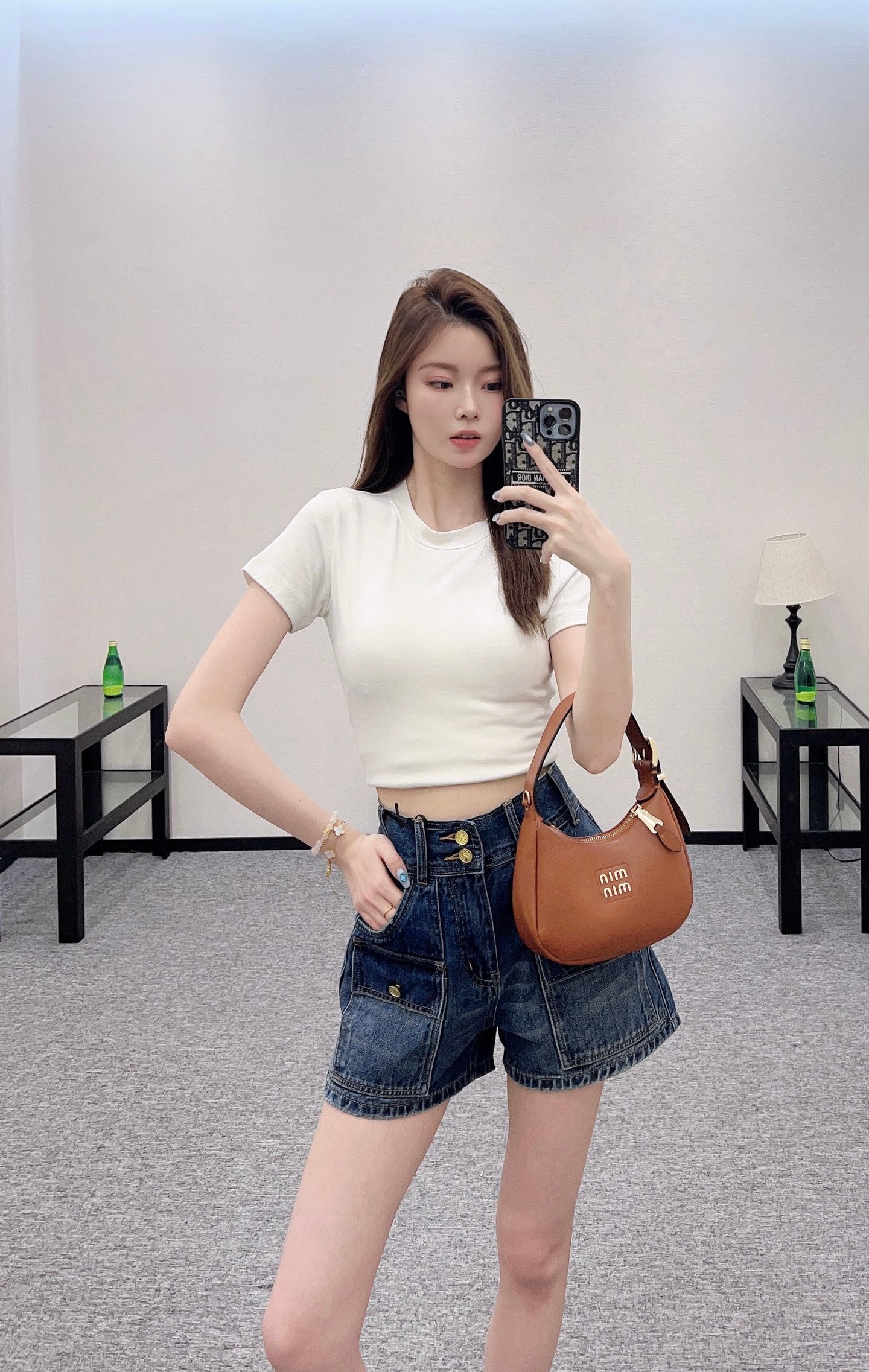 Ce 25 new products Denim pocket shorts