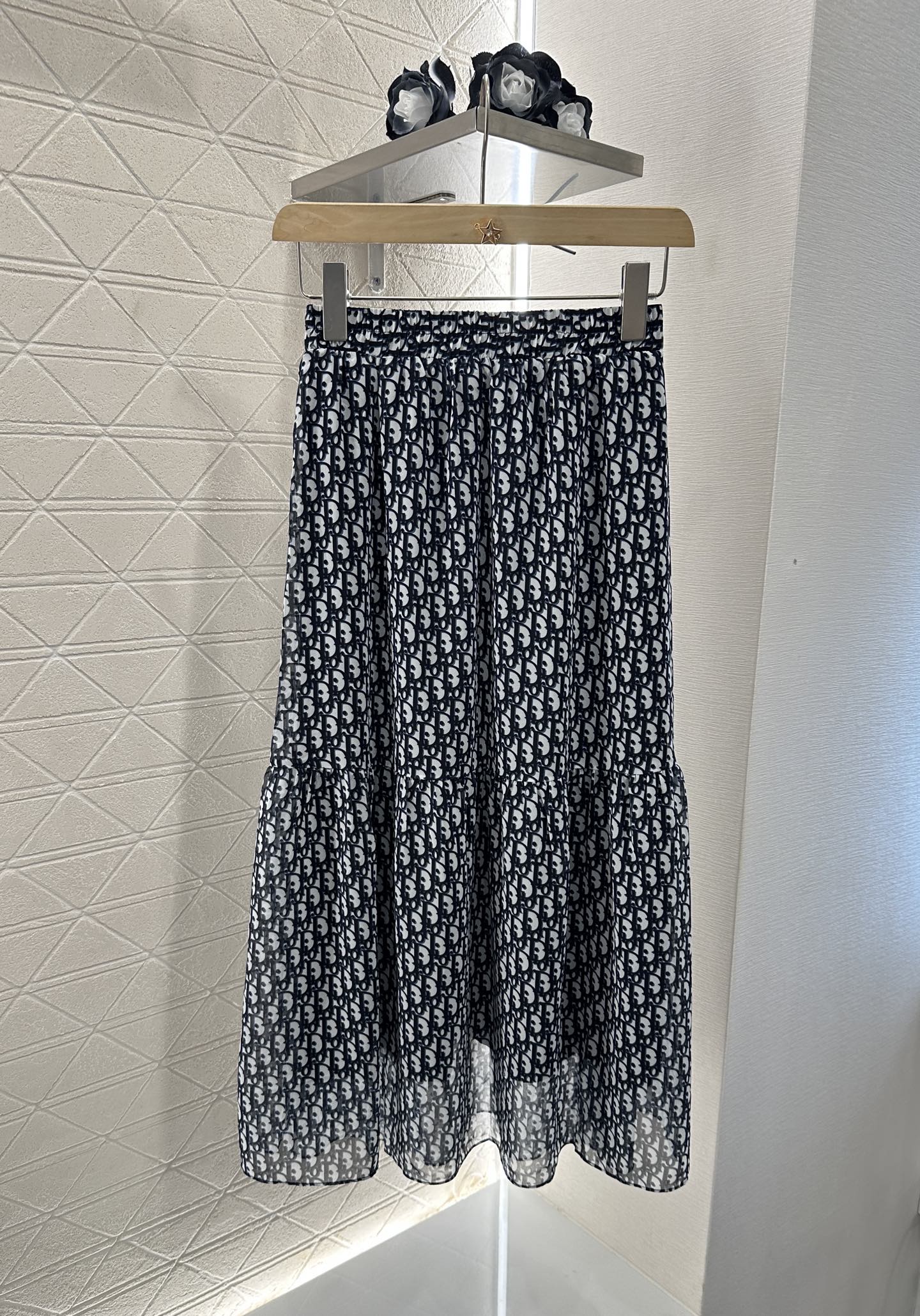 D 2025 new product Short-sleeved skirt suit