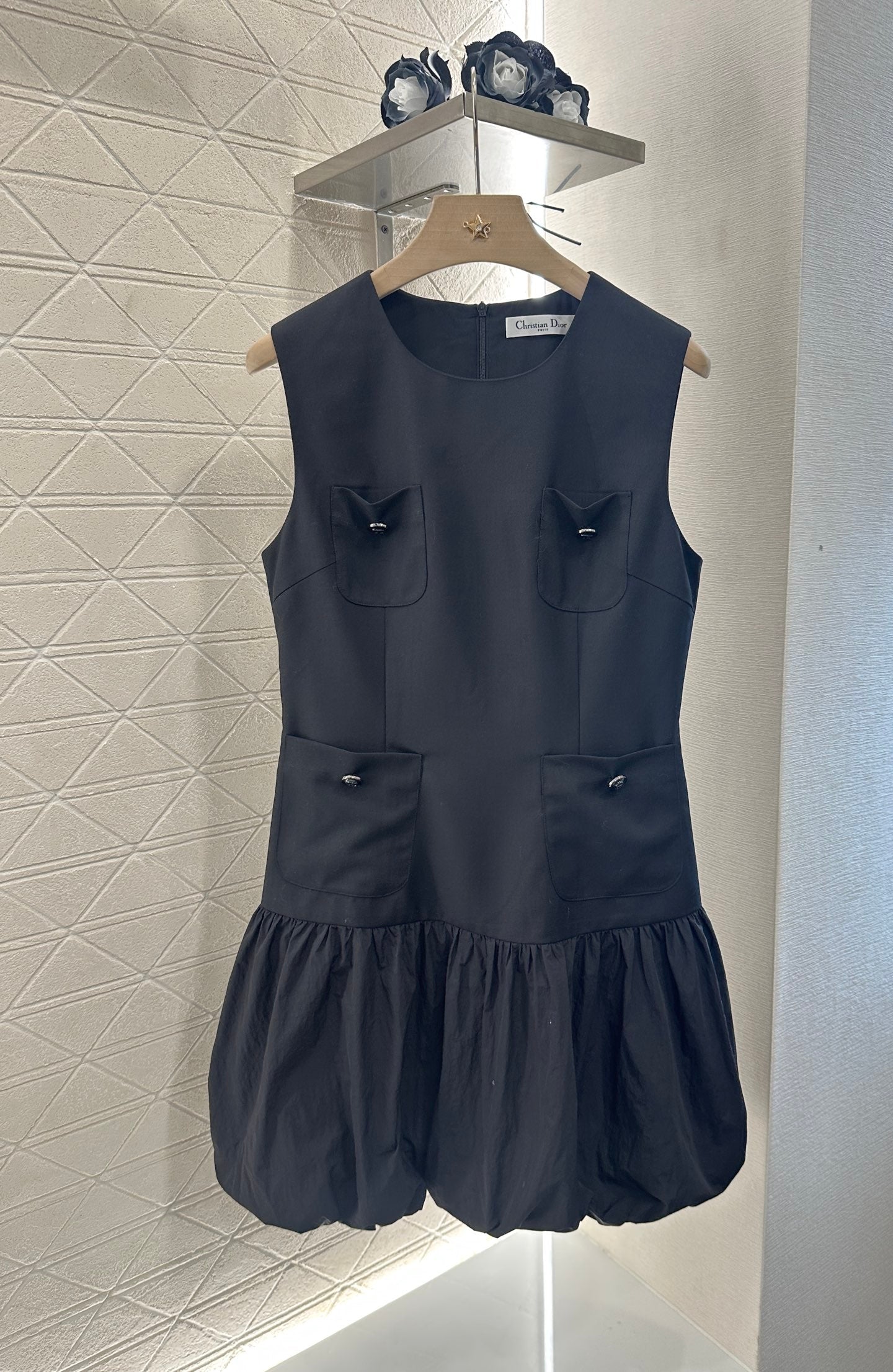 D 2025 new product Pocket vest dress