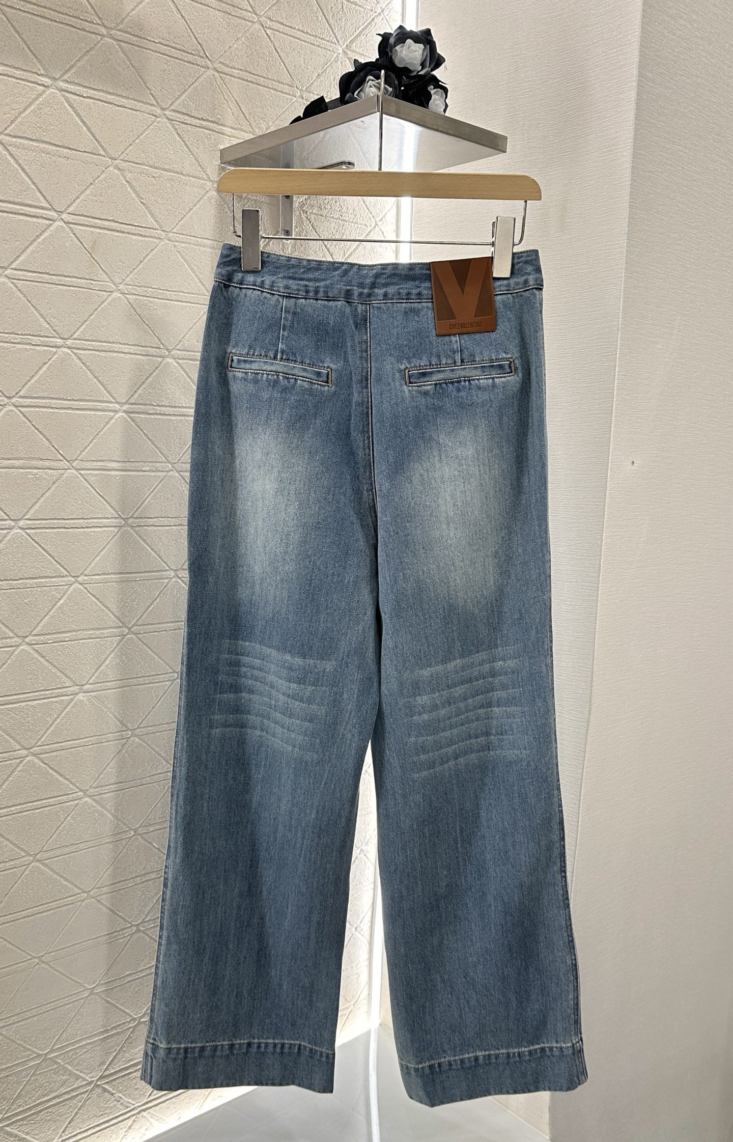 V 2025 new products Denim pocket trousers