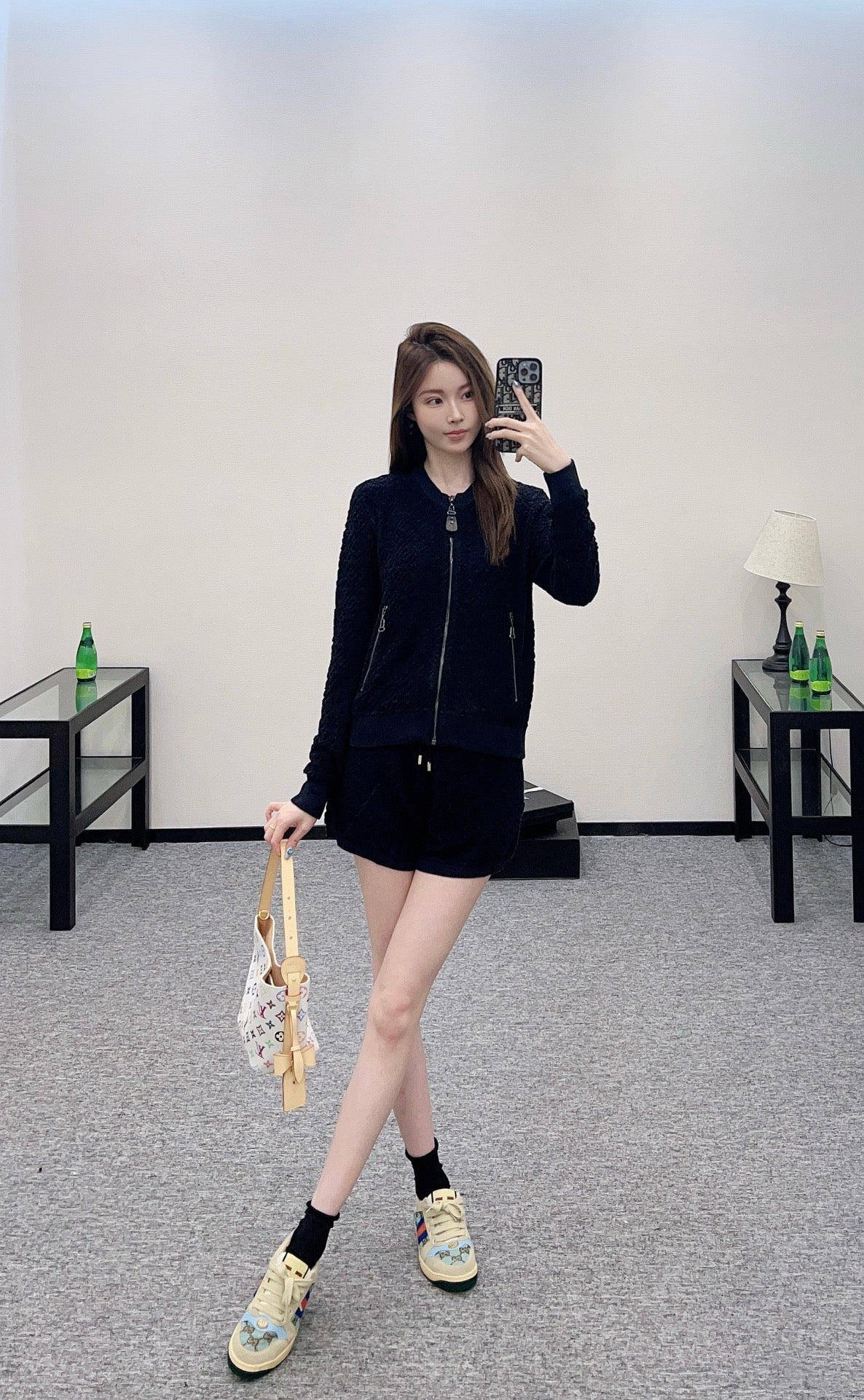 L 2025 neue Produkte Jacke, Mantel und Shorts Set