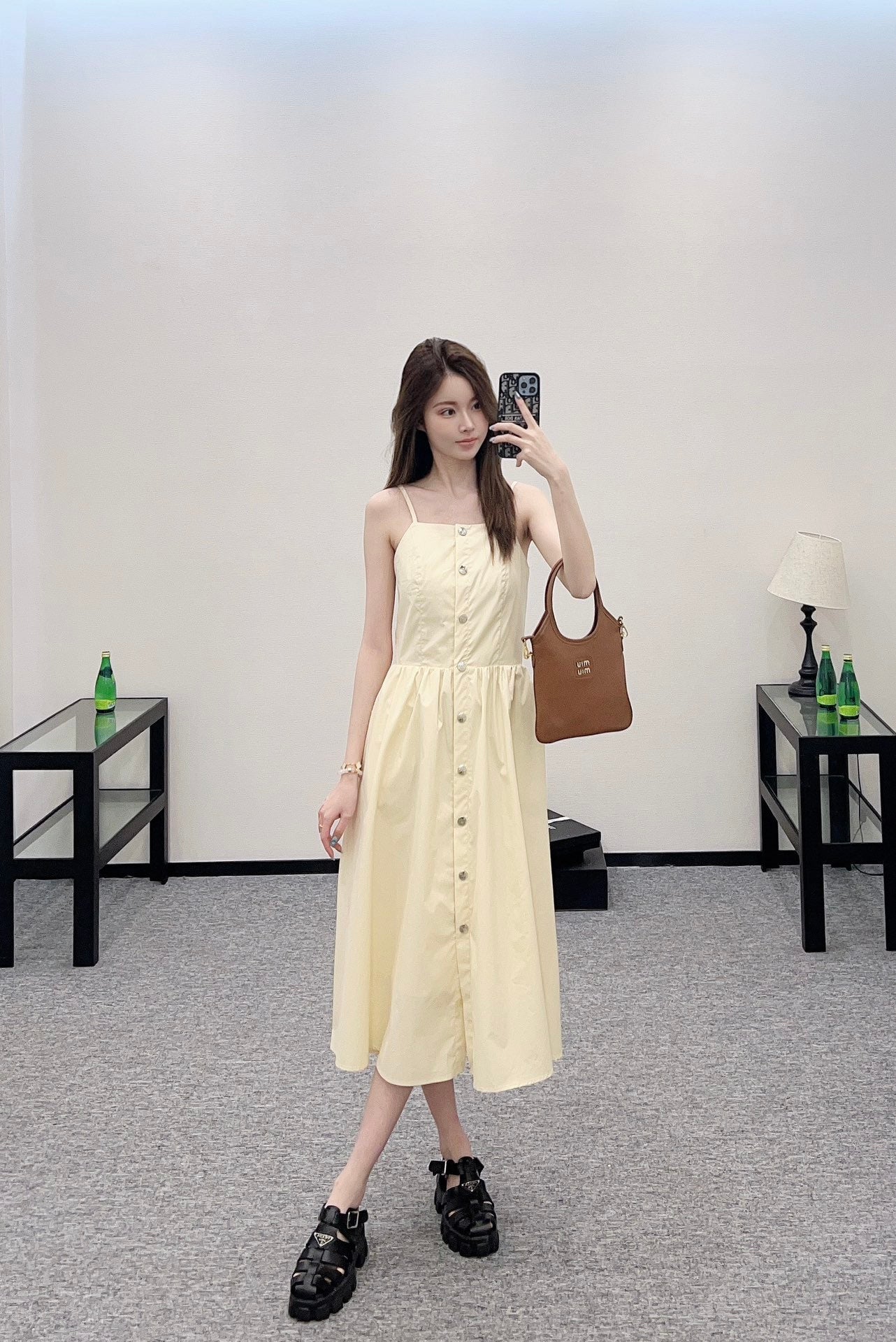 P 2025 new products Suspender dress