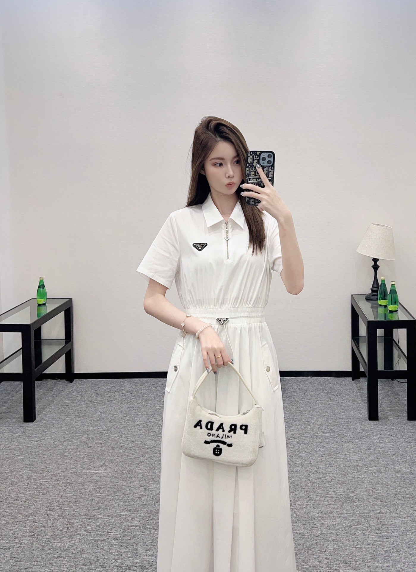 P 2025 new products Short-sleeved dress