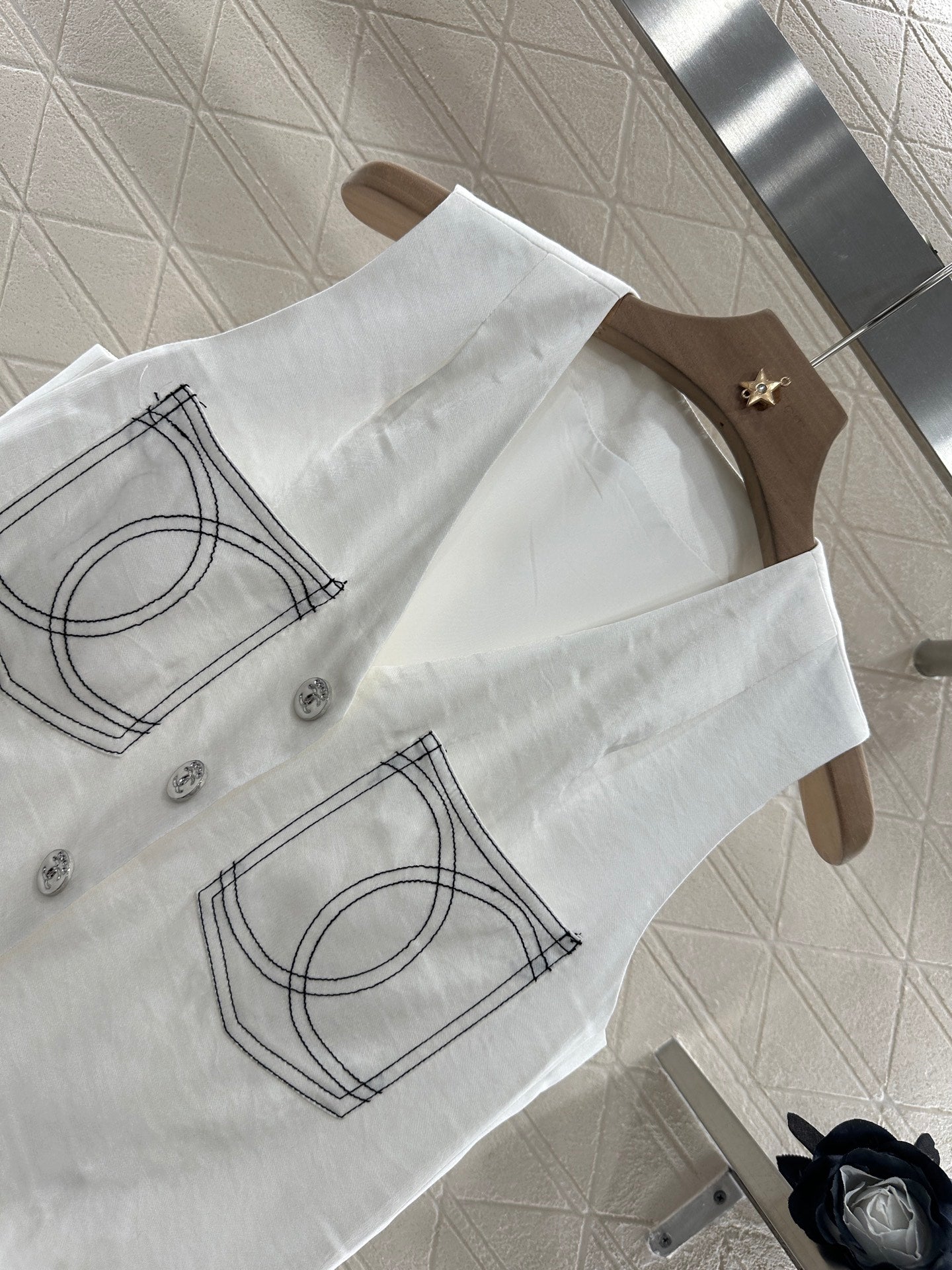 C 2025 new product Double C vest shorts set