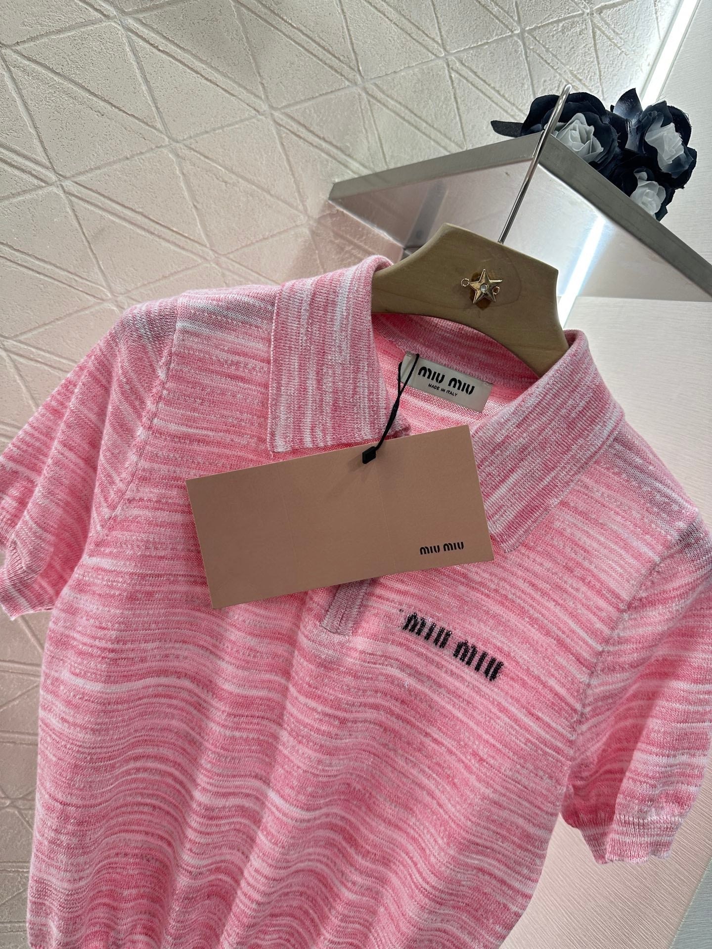 M 2025 new products Knitted short sleeves